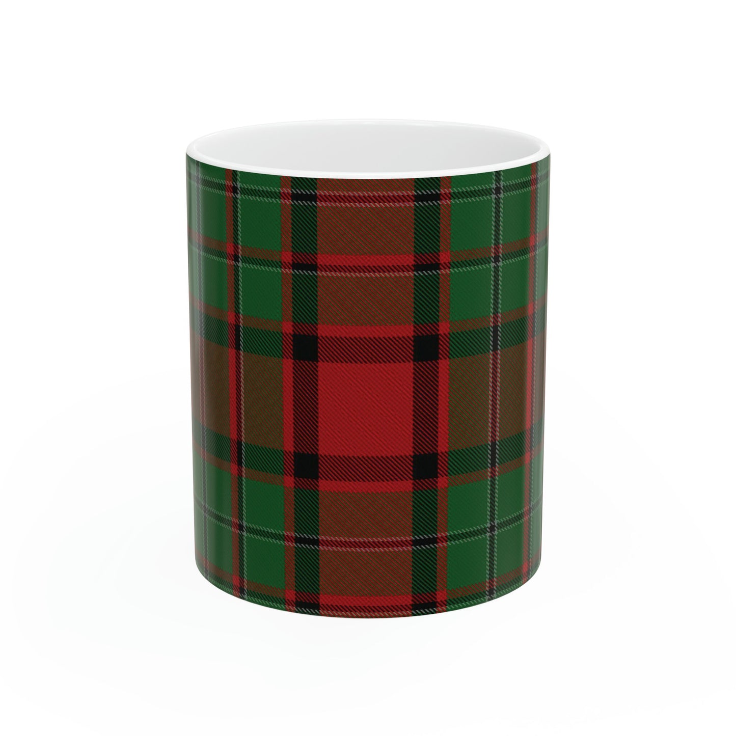 MacPhail mock. The elegant and colourful tartan on this mug is taken from the Scottish Register of Tartans based in Scotland.