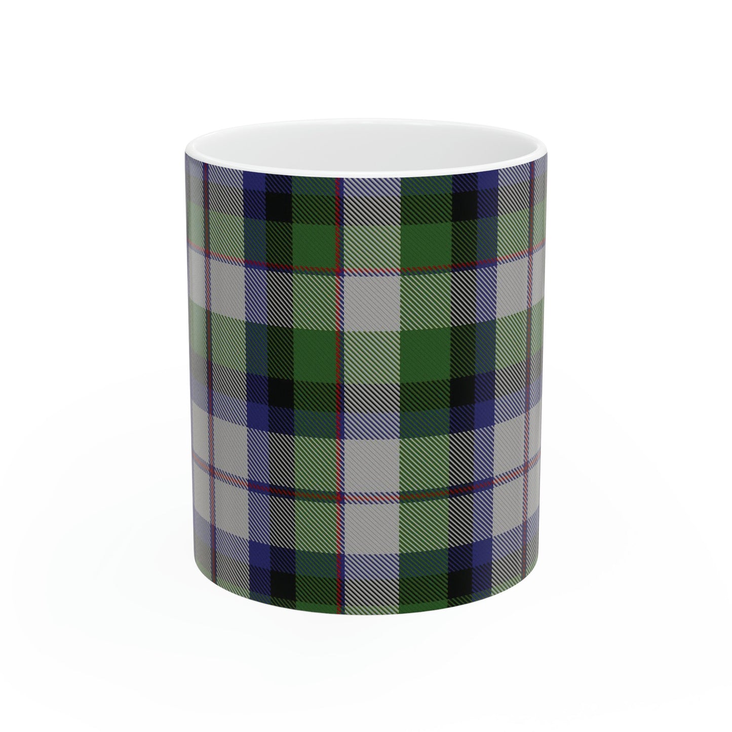 MacNaughton dress. The elegant and colourful tartan on this mug is taken from the Scottish Register of Tartans based in Scotland.