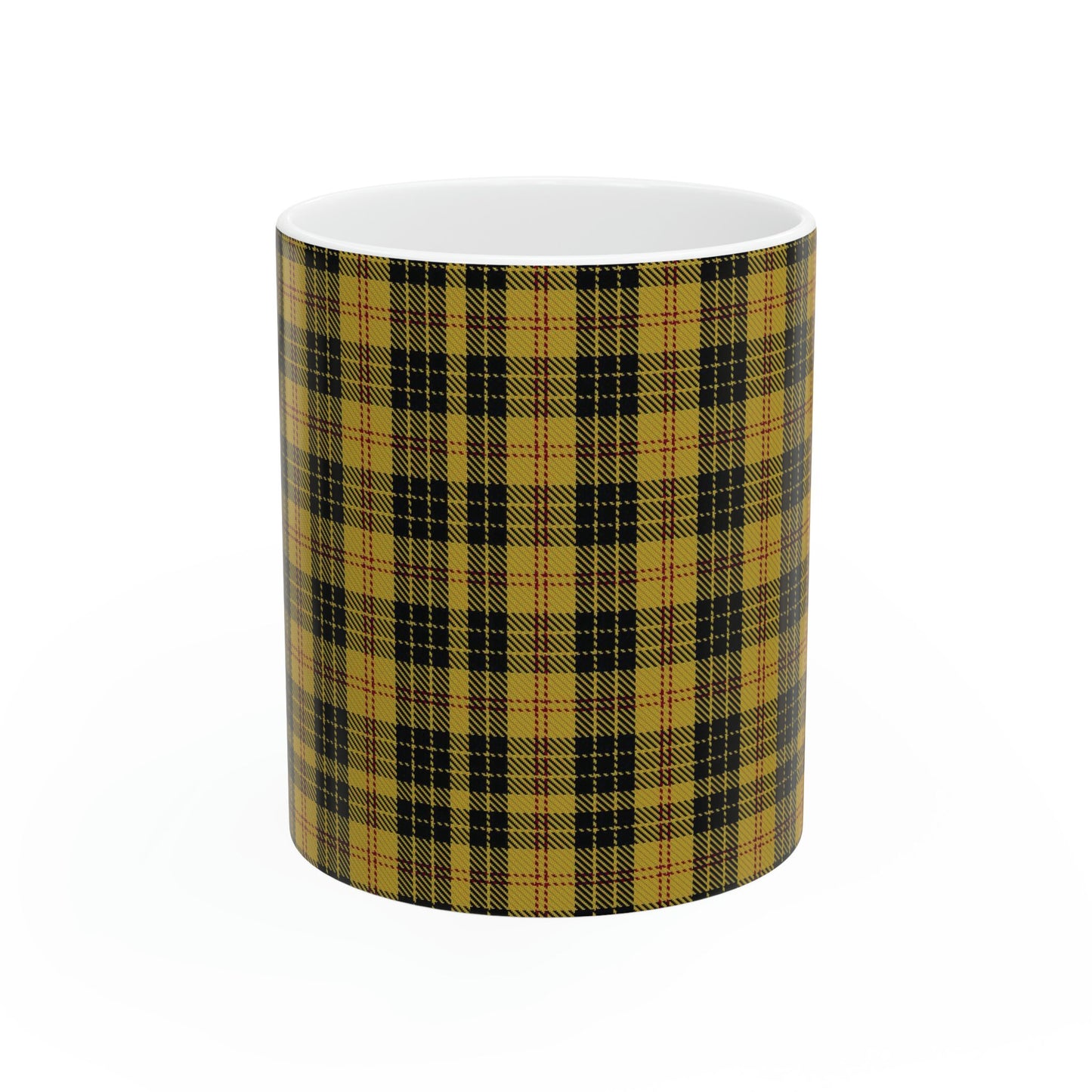 MacLeod clan. The elegant and colourful tartan on this mug is taken from the Scottish Register of Tartans based in Scotland.