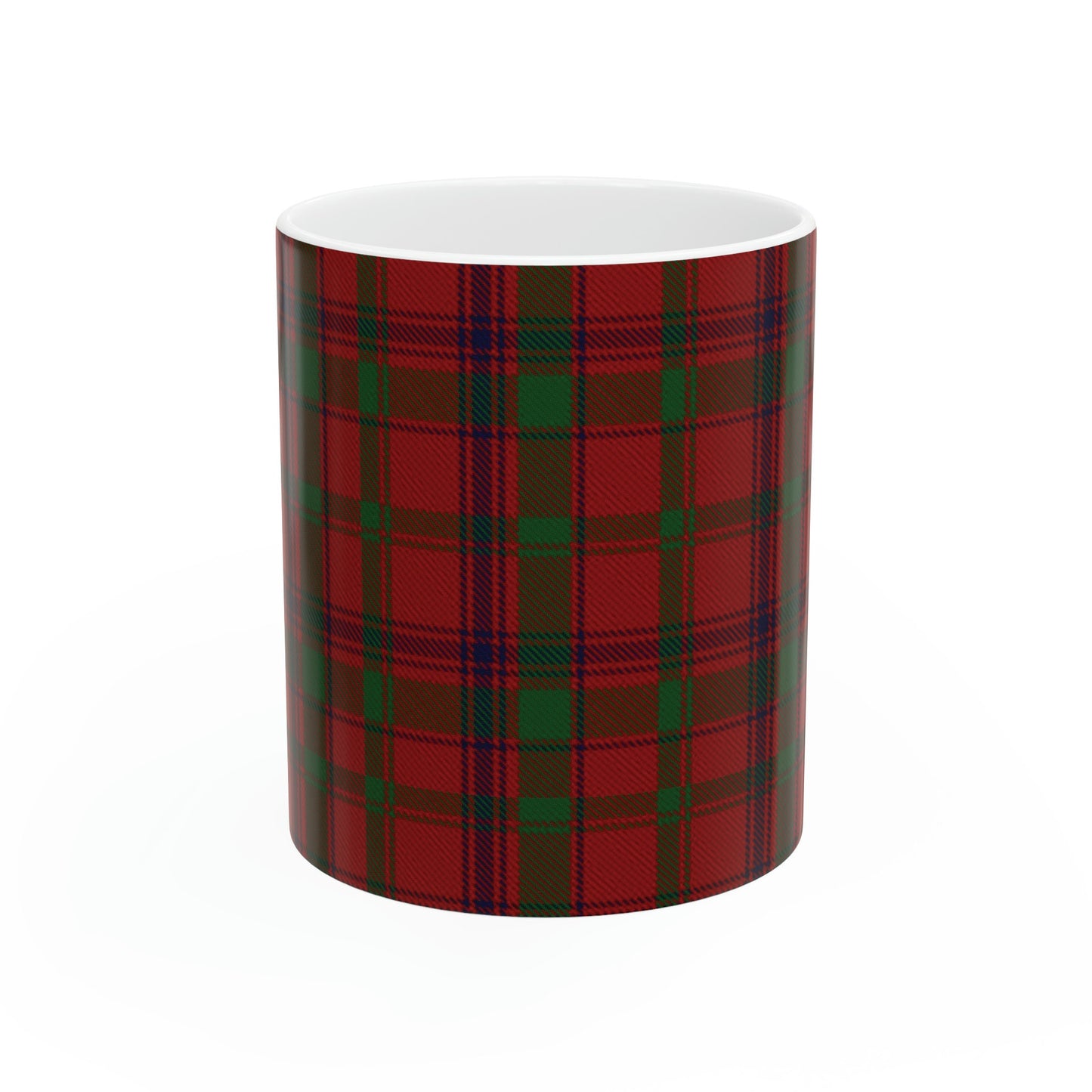 MacColl clan. The elegant and colourful tartan on this mug is taken from the Scottish Register of Tartans based in Scotland.