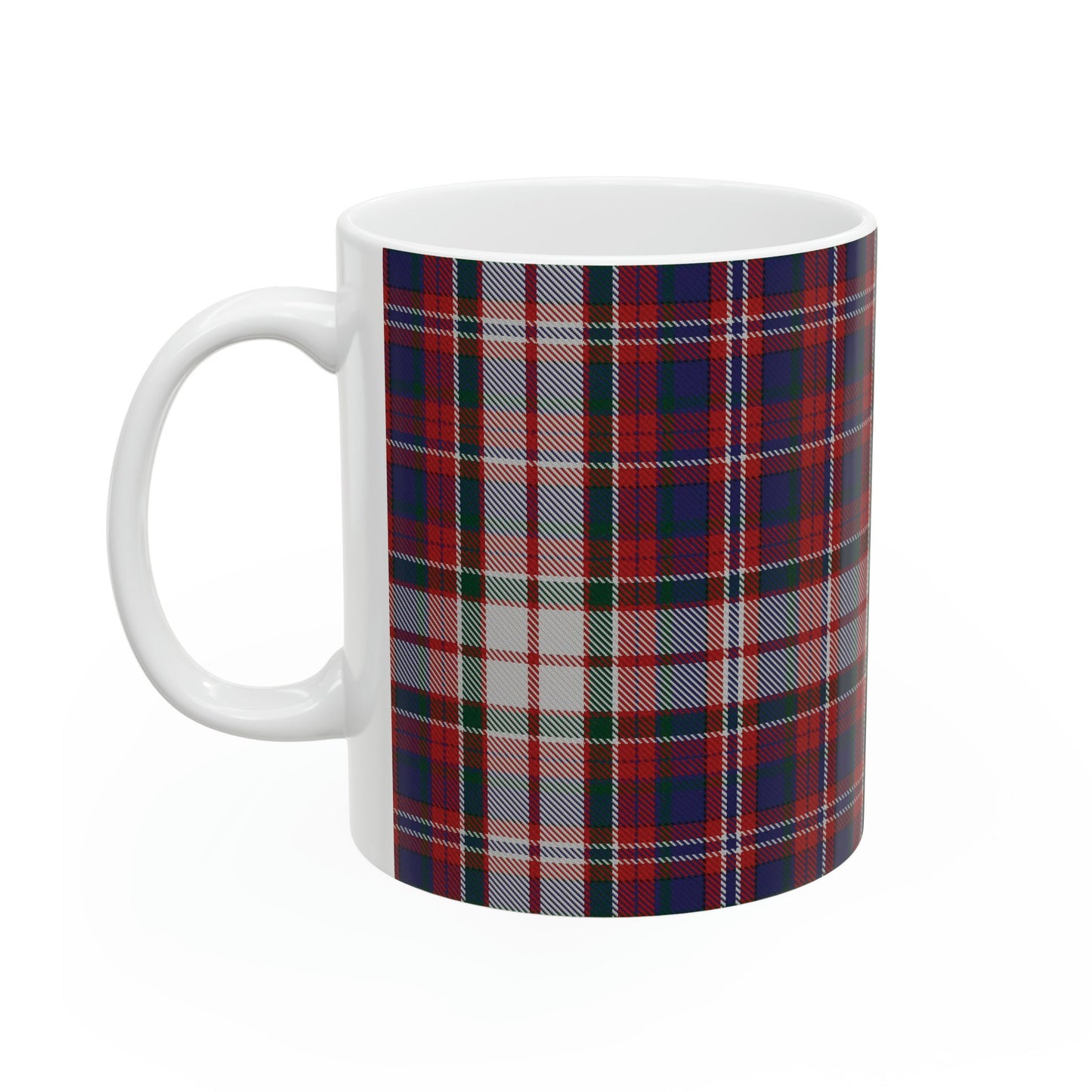 MacFarlane dress. The elegant and colourful tartan on this mug is taken from the Scottish Register of Tartans based in Scotland.