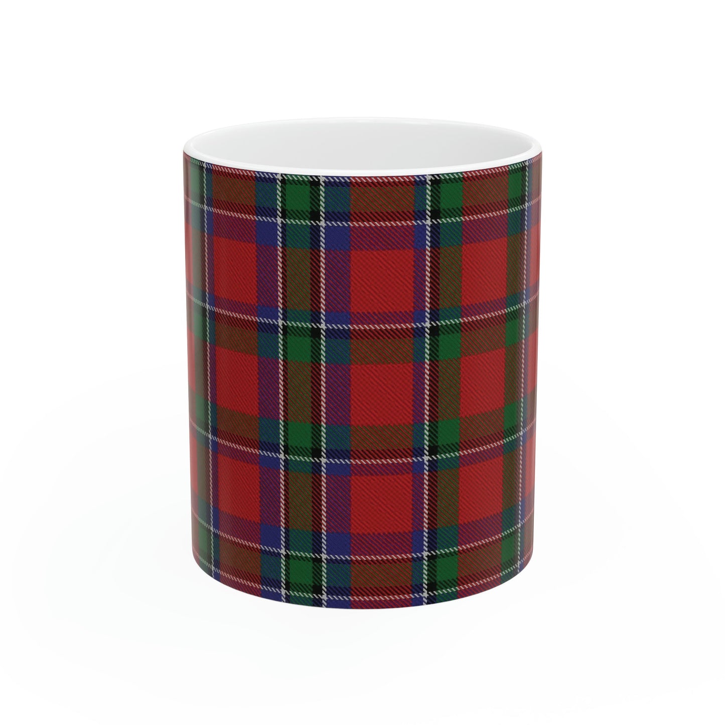 Sinclair clan. The elegant and colourful tartan on this mug is taken from the Scottish Register of Tartans based in Scotland.