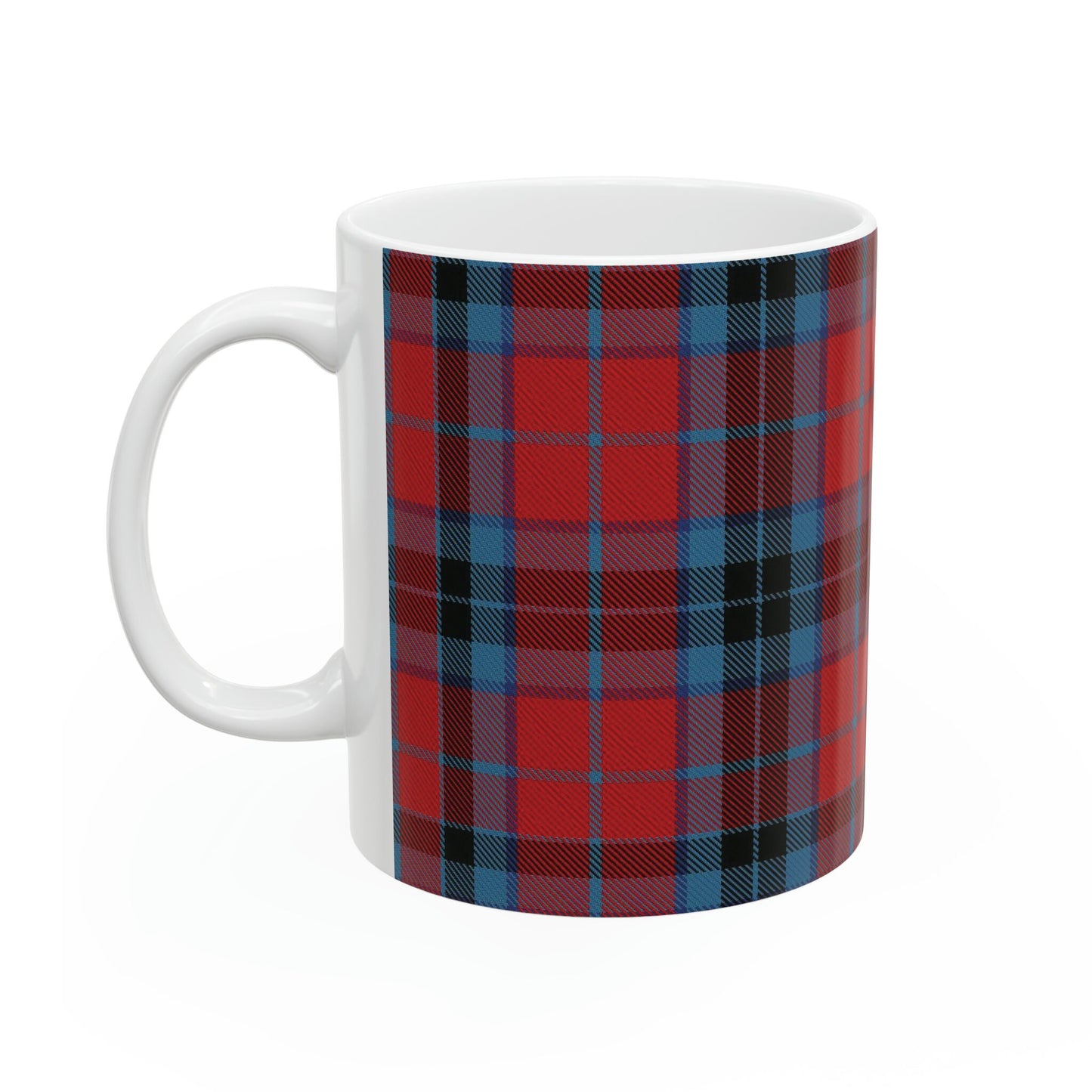 Thomson clan. The elegant and colourful tartan on this mug is taken from the Scottish Register of Tartans based in Scotland.