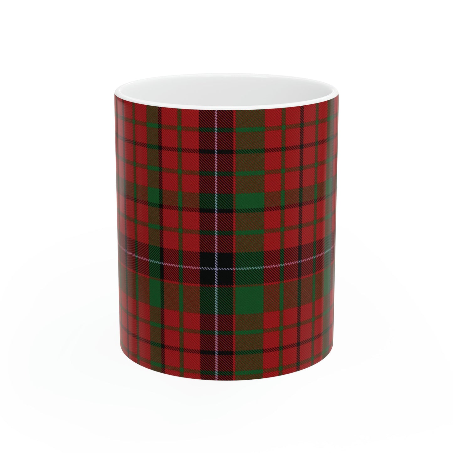 Nicholson clan. The elegant and colourful tartan on this mug is taken from the Scottish Register of Tartans based in Scotland.