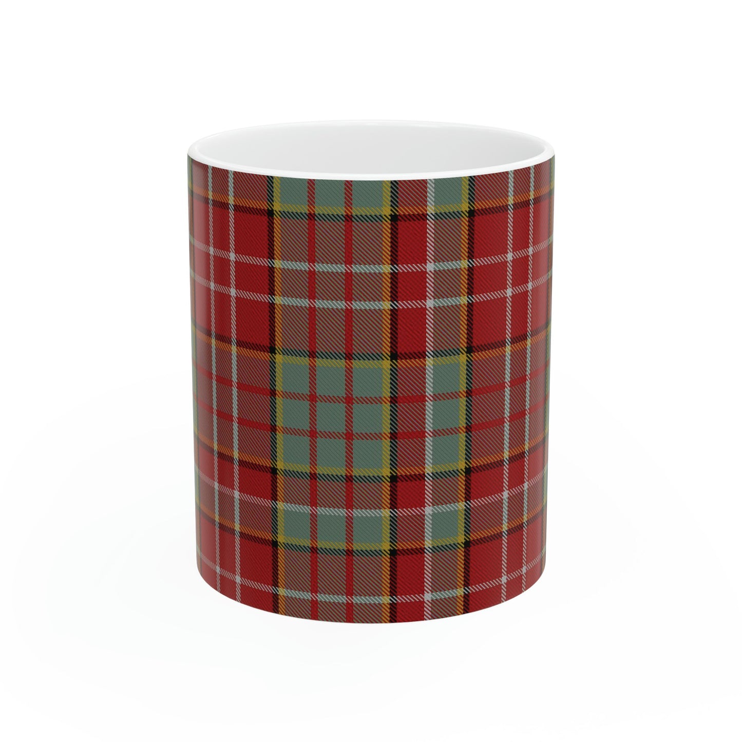 Ogilvie clan 2. The elegant and colourful tartan on this mug is taken from the Scottish Register of Tartans based in Scotland.