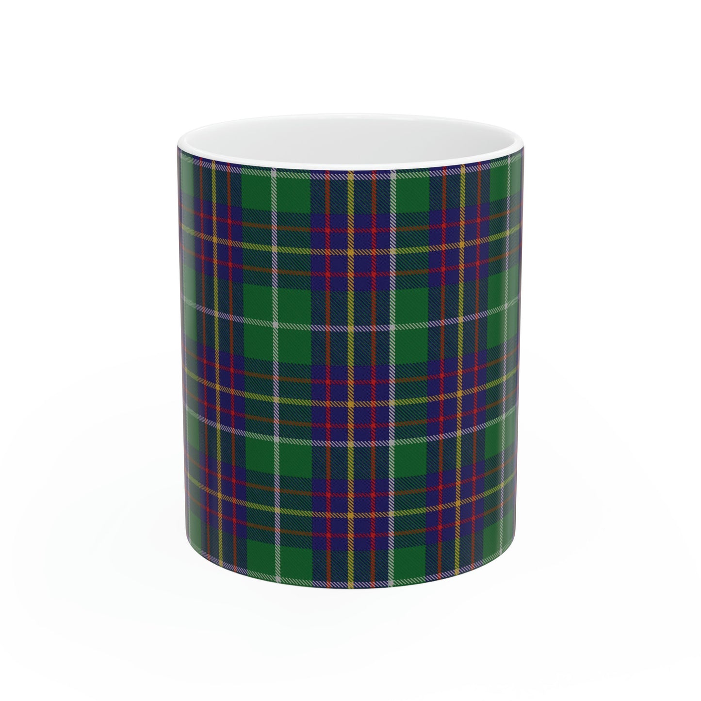 Inglis clan. The elegant and colourful tartan on this mug is taken from the Scottish Register of Tartans based in Scotland.