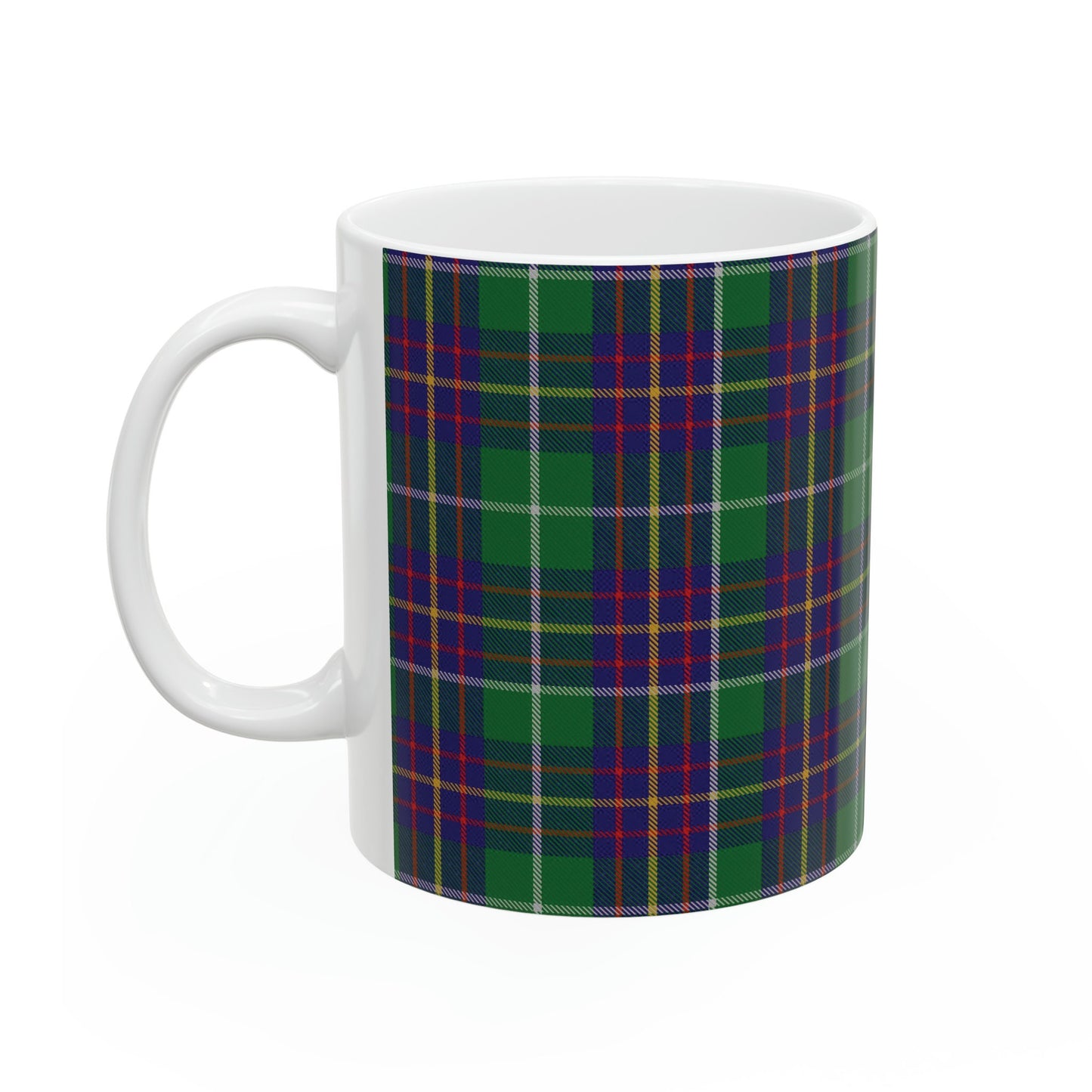 Inglis clan. The elegant and colourful tartan on this mug is taken from the Scottish Register of Tartans based in Scotland.