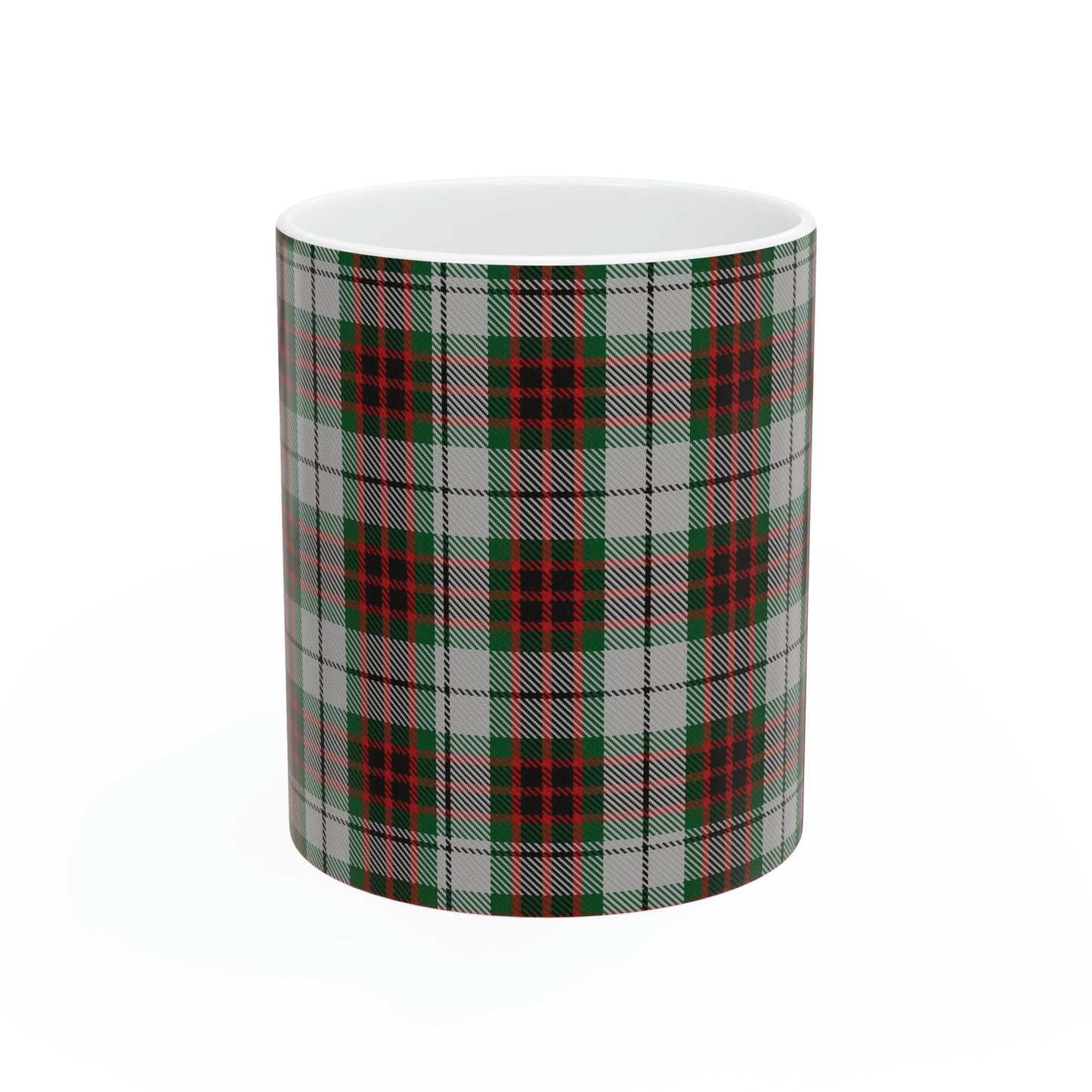 Fraser dress. The elegant and colourful tartan on this mug is taken from the Scottish Register of Tartans based in Scotland.