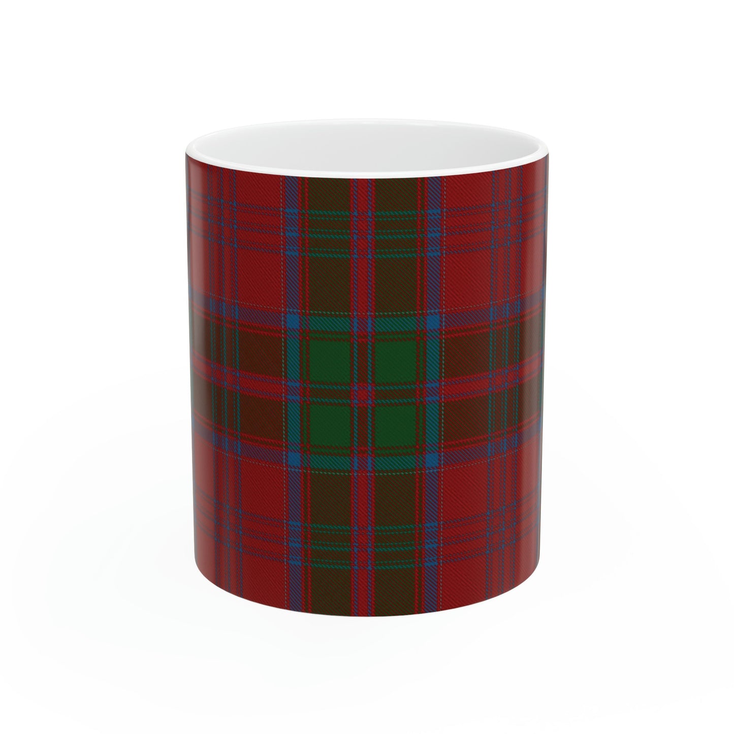 Drummond clan. The elegant and colourful tartan on this mug is taken from the Scottish Register of Tartans based in Scotland.