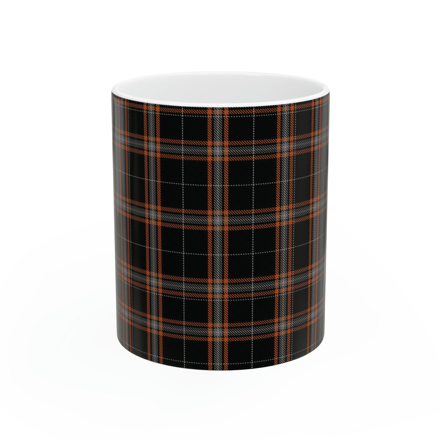Harley Davidson tartan mug. The elegant and colourful tartan on this mug is taken from the Scottish Register of Tartans based in Scotland.
