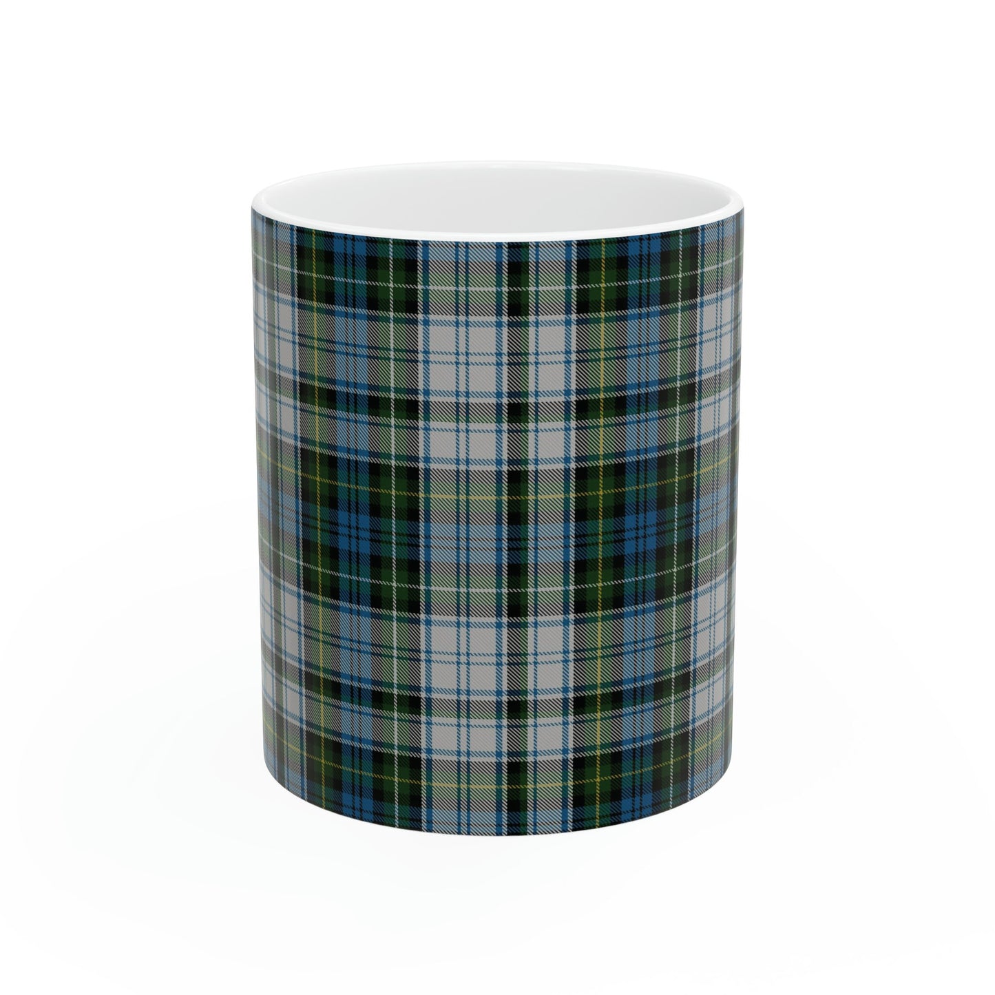 Campbell dress. The elegant and colourful tartan on this mug is taken from the Scottish Register of Tartans based in Scotland.