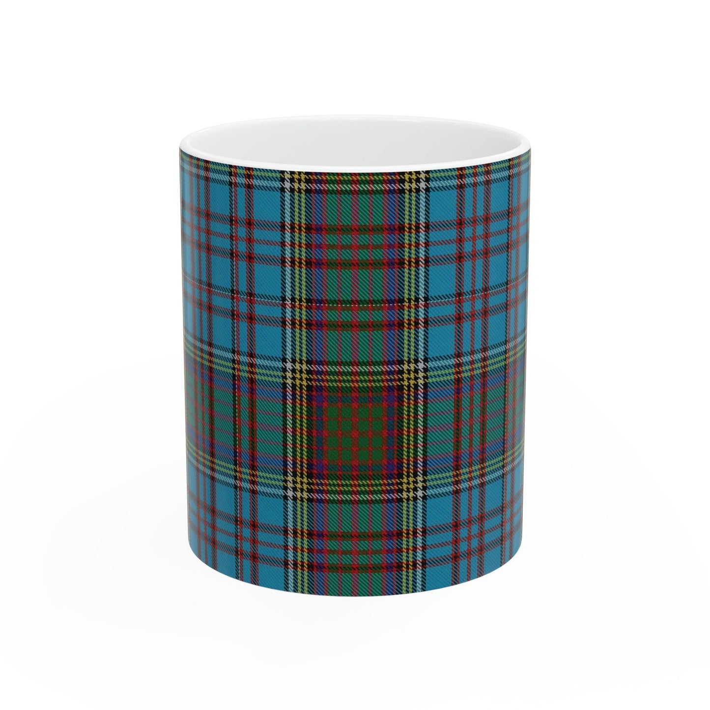 Anderson. The elegant and colourful tartan on this mug is taken from the Scottish Register of Tartans based in Scotland.