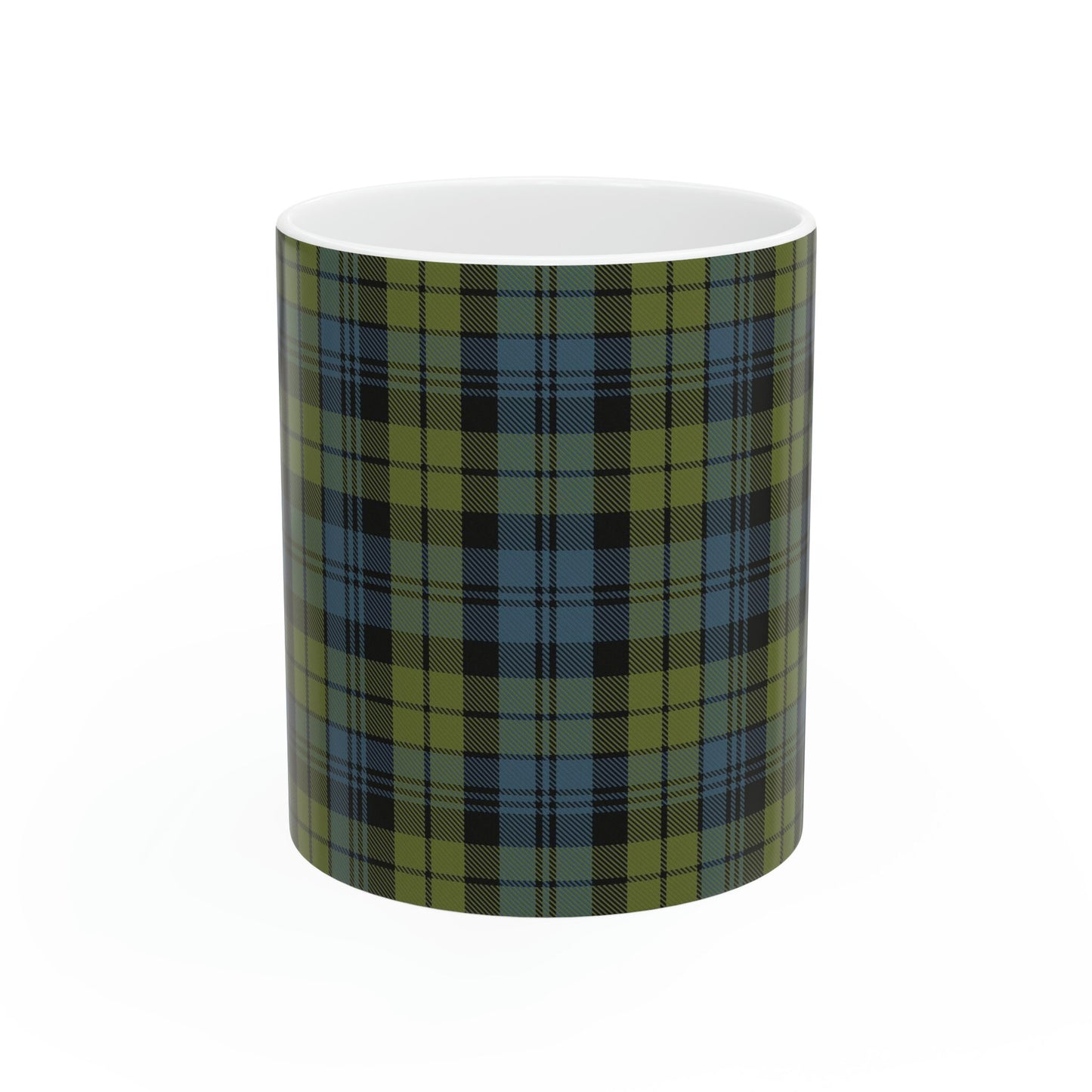 Campbell clan. The elegant and colourful tartan on this mug is taken from the Scottish Register of Tartans based in Scotland.