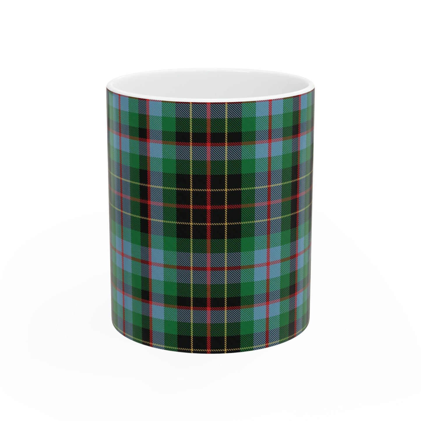 Brodie hunting. The elegant and colourful tartan on this mug is taken from the Scottish Register of Tartans based in Scotland.