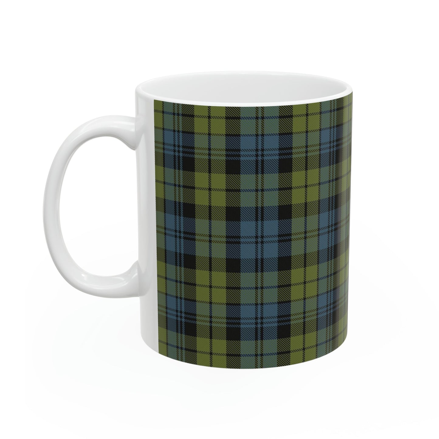 Campbell clan. The elegant and colourful tartan on this mug is taken from the Scottish Register of Tartans based in Scotland.