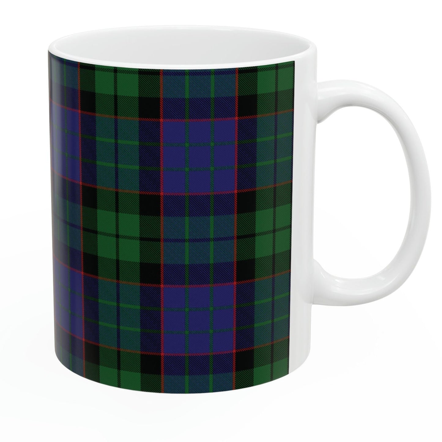 Ferguson of Balquihidder. The elegant and colourful tartan on this mug is taken from the Scottish Register of Tartans based in Scotland.