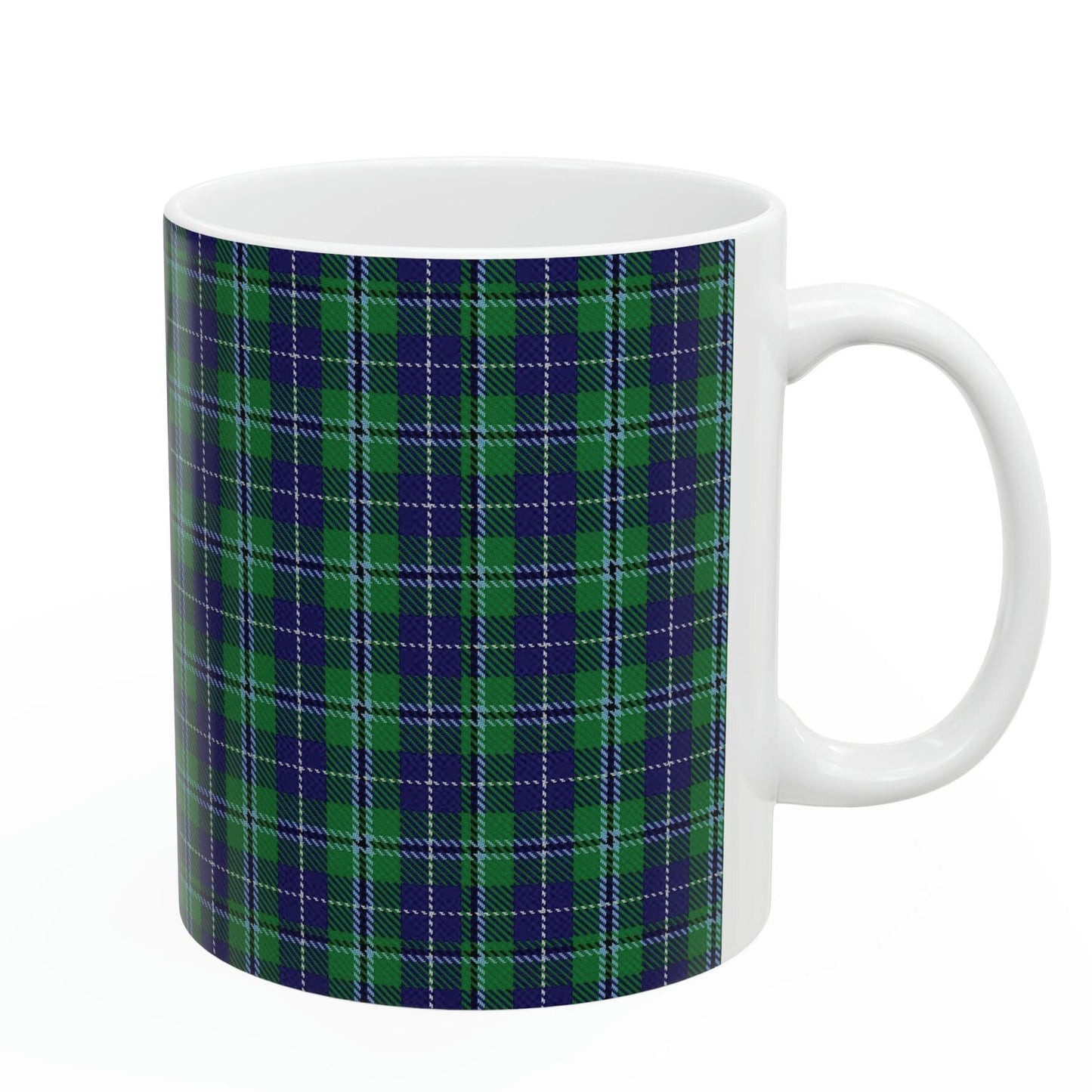Douglas clan. The elegant and colourful tartan on this mug is taken from the Scottish Register of Tartans based in Scotland.