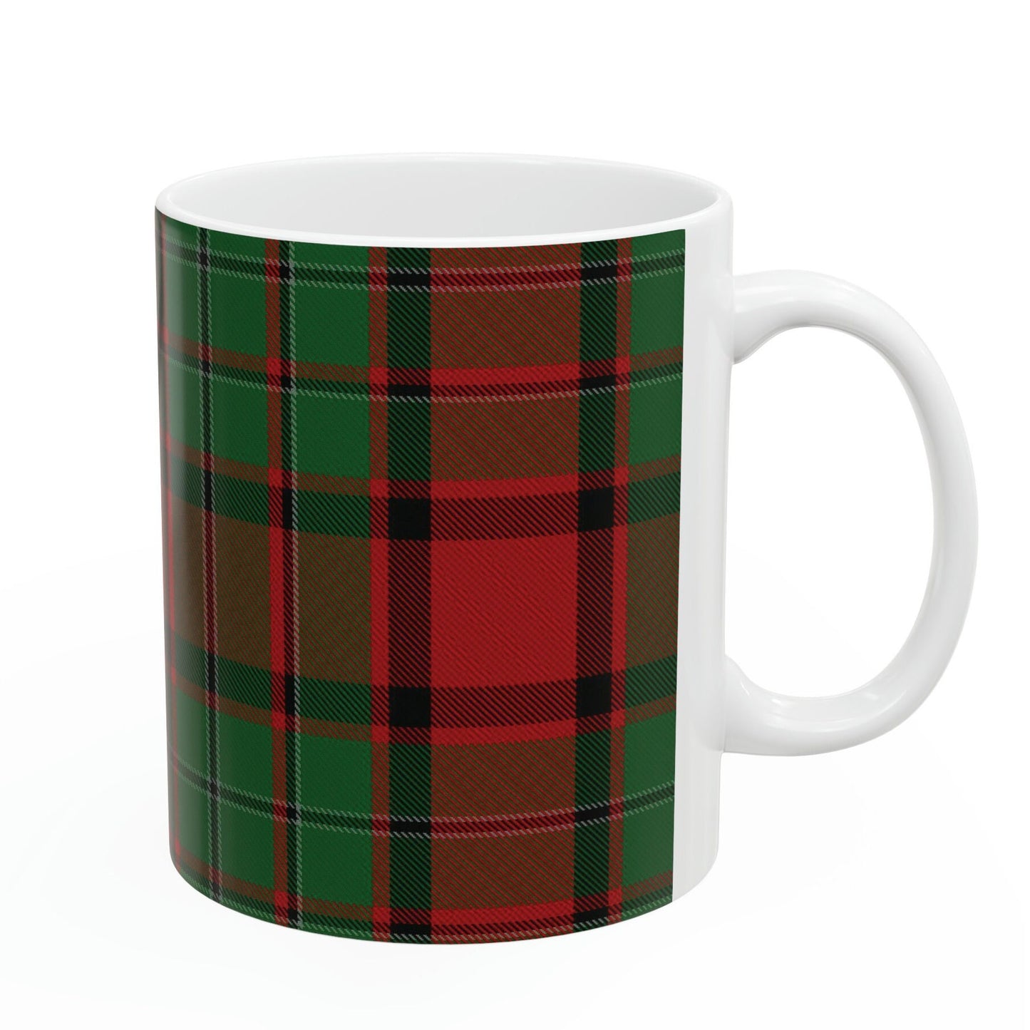 MacPhail mock. The elegant and colourful tartan on this mug is taken from the Scottish Register of Tartans based in Scotland.