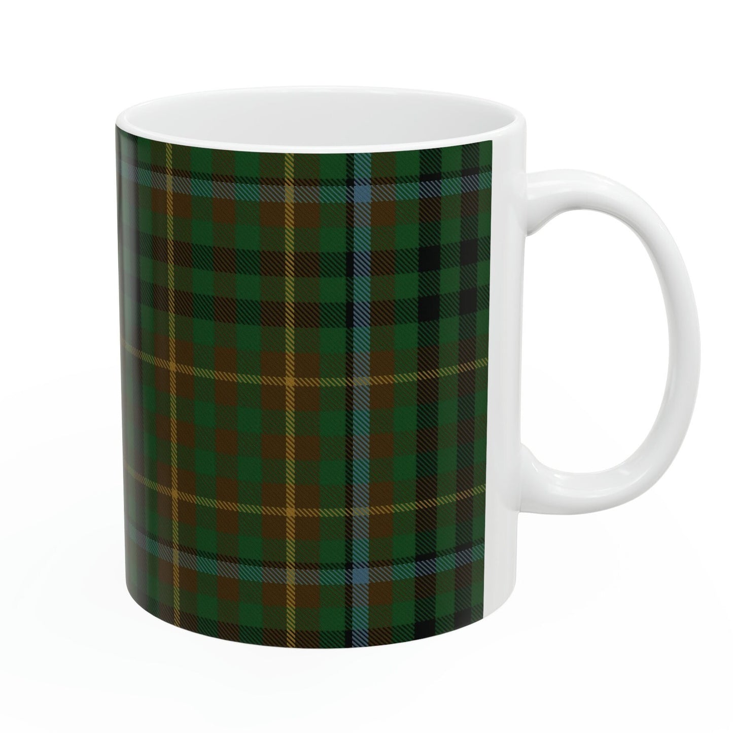 Buchanan hunting 2 The elegant and colourful tartan on this mug is taken from the Scottish Register of Tartans based in Scotland.