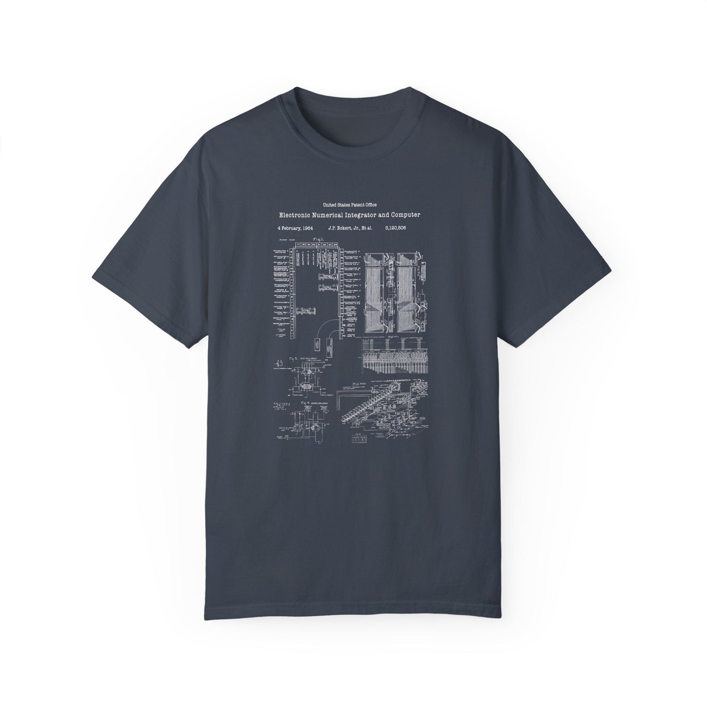 a t - shirt with a diagram of a computer
