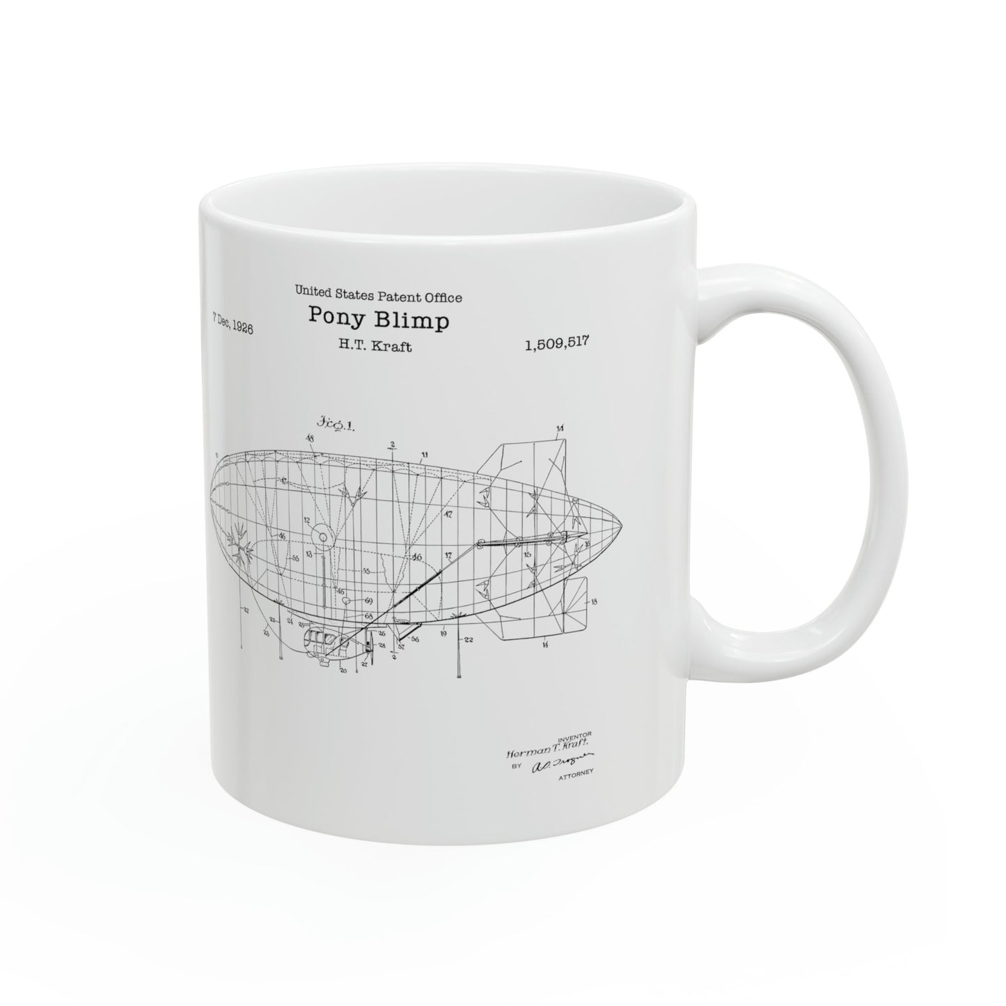 Goodyear blimp airship patent from the US Patent Office. Perfect gift for any aviation airplane lovers aircraft flying pilots gifts