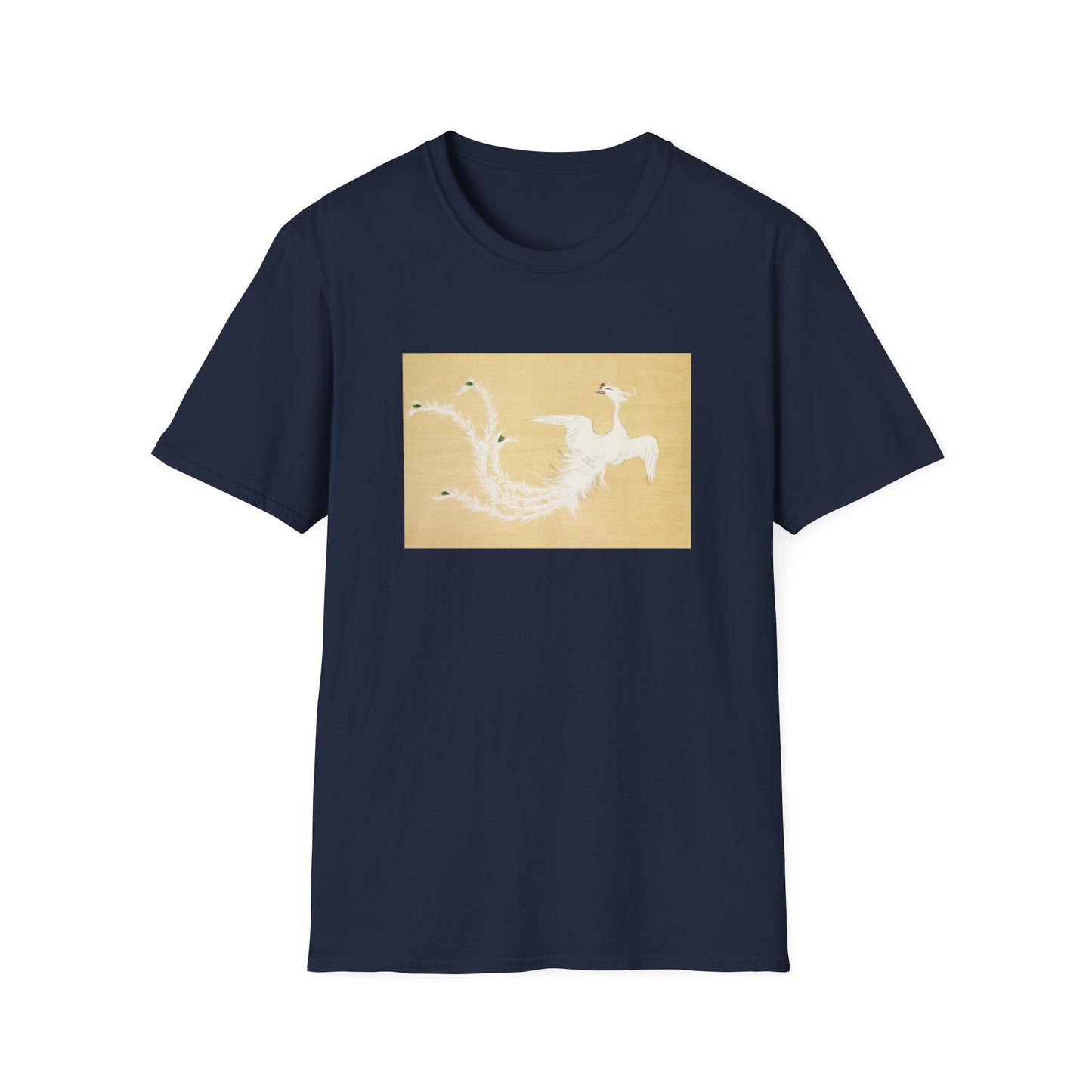 Kamisaka Sekka artist, Bird from Momoyogusa Flowers of a Hundred Generations T shirt from famous Japanese woodblock print