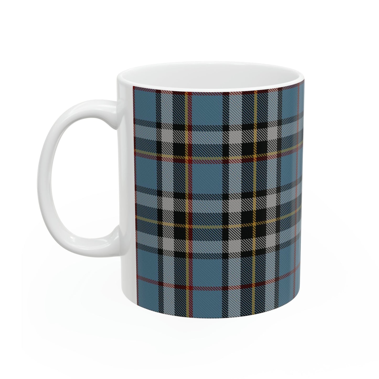 MacTavish dress. The elegant and colourful tartan on this mug is taken from the Scottish Register of Tartans based in Scotland.