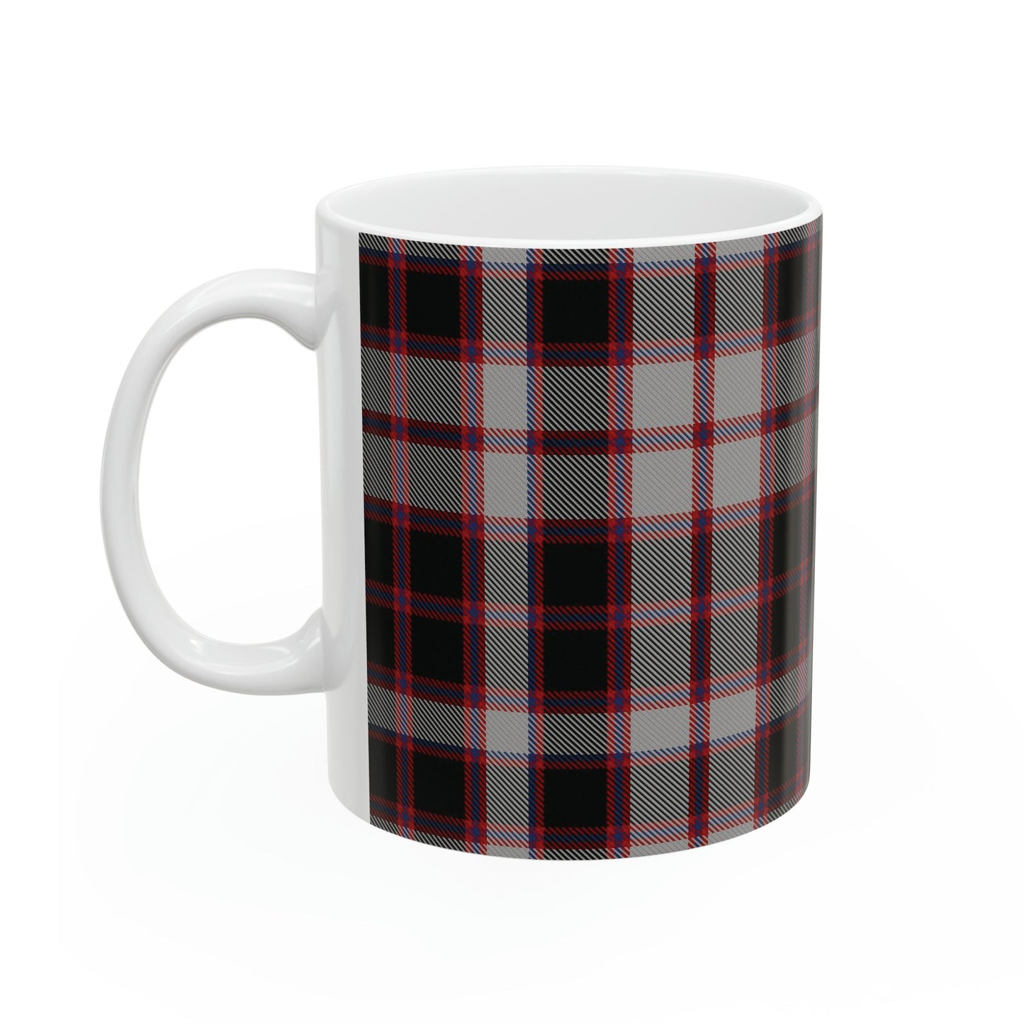 MacPherson clan 2. The elegant and colourful tartan on this mug is taken from the Scottish Register of Tartans based in Scotland.