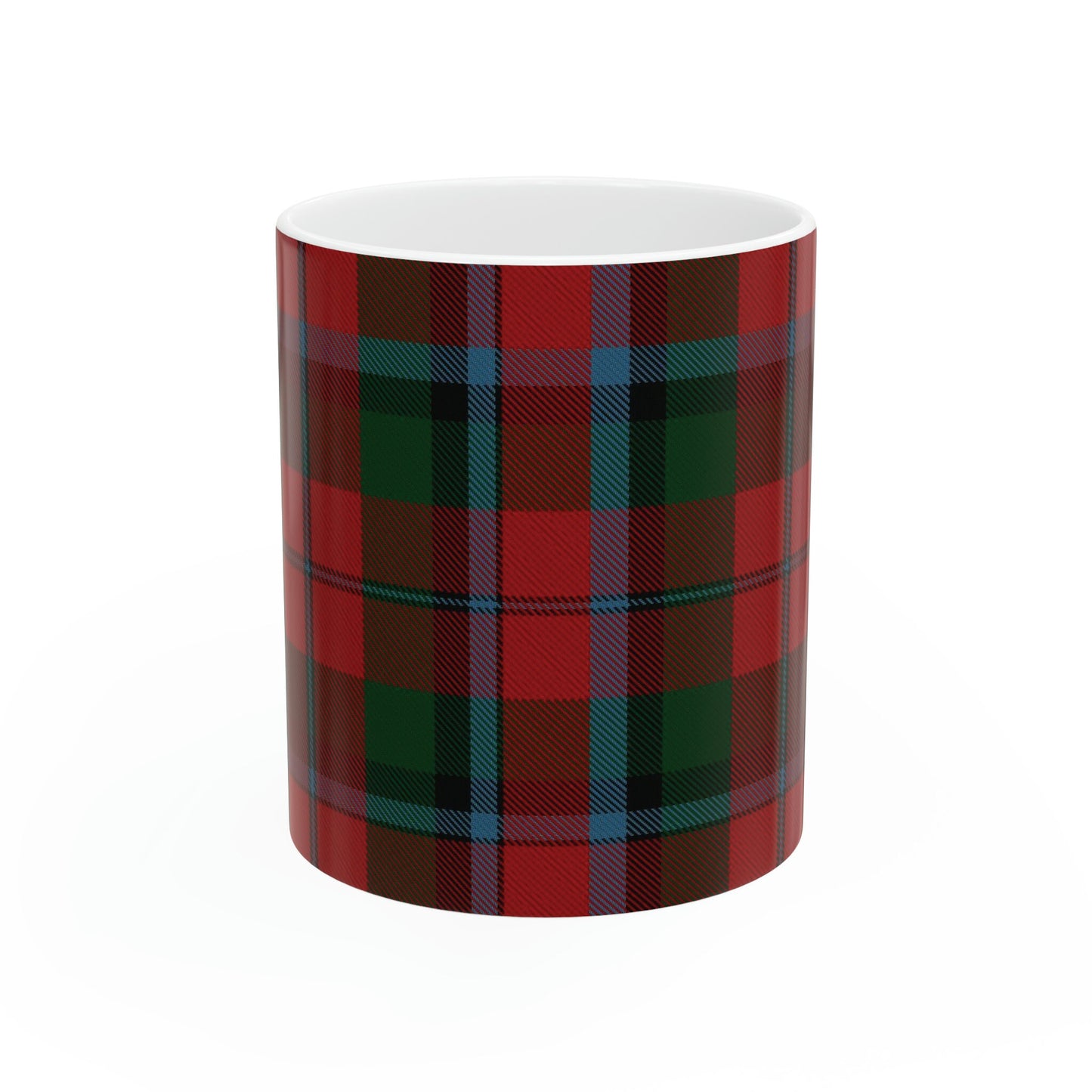 MacNaughton clan. The elegant and colourful tartan on this mug is taken from the Scottish Register of Tartans based in Scotland.