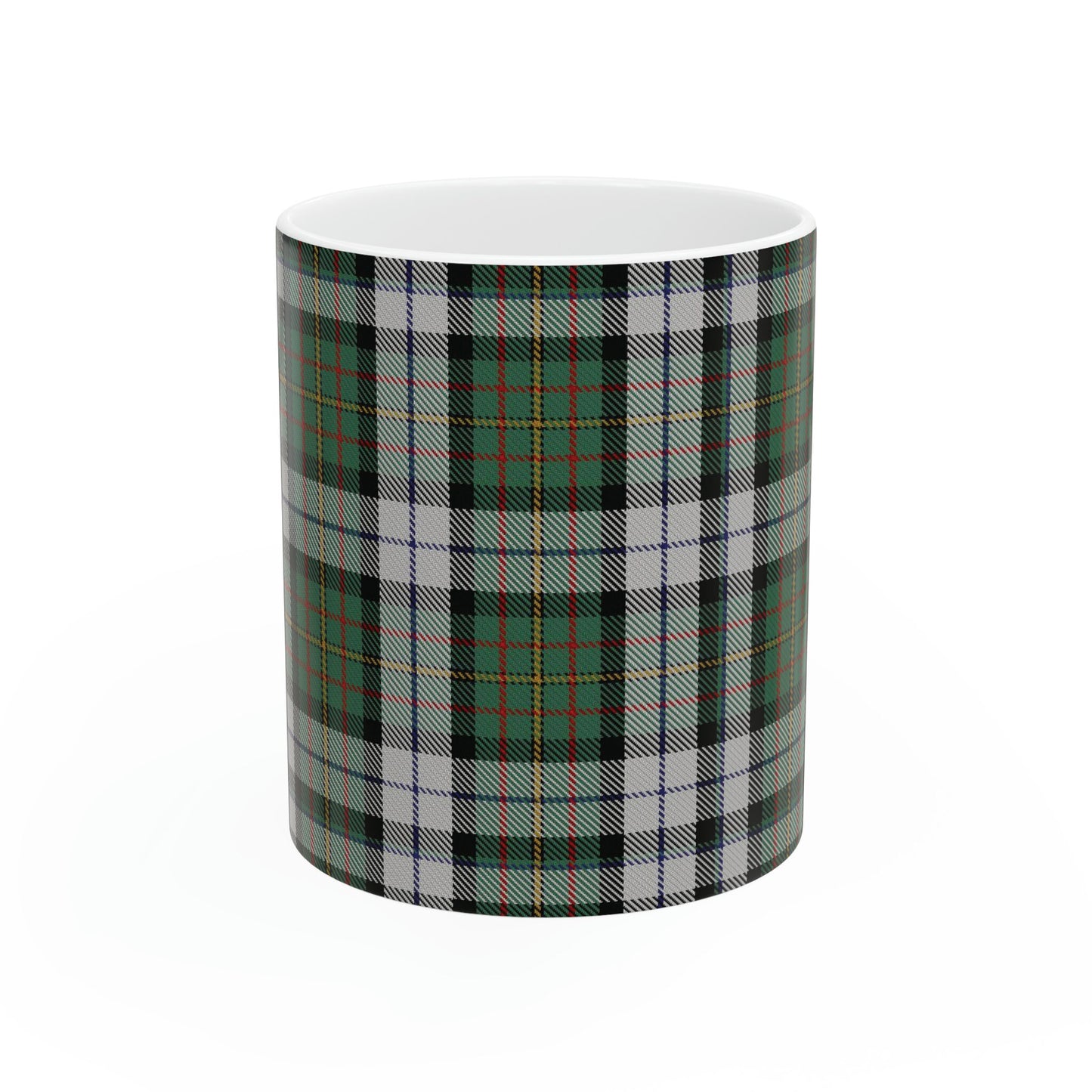 Maclaren dress. The elegant and colourful tartan on this mug is taken from the Scottish Register of Tartans based in Scotland.