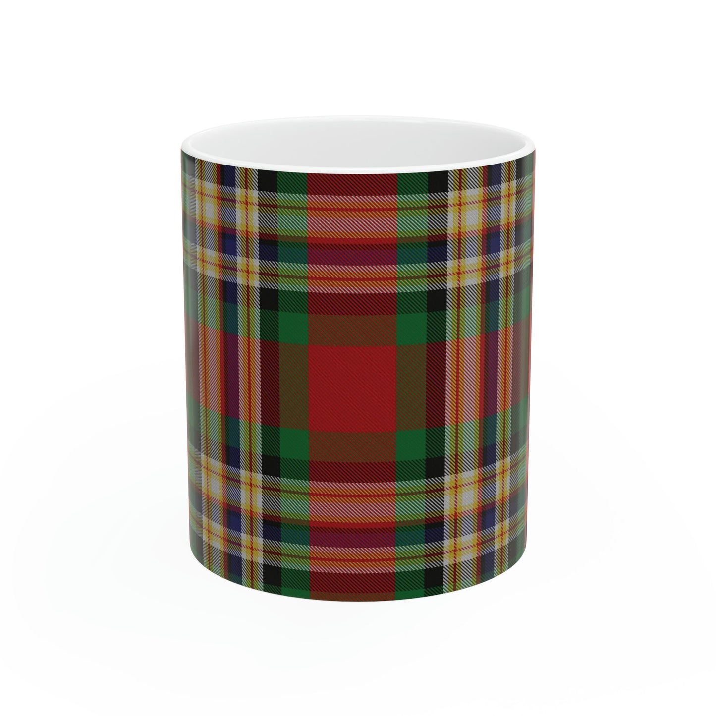 Macgill clan. The elegant and colourful tartan on this mug is taken from the Scottish Register of Tartans based in Scotland.