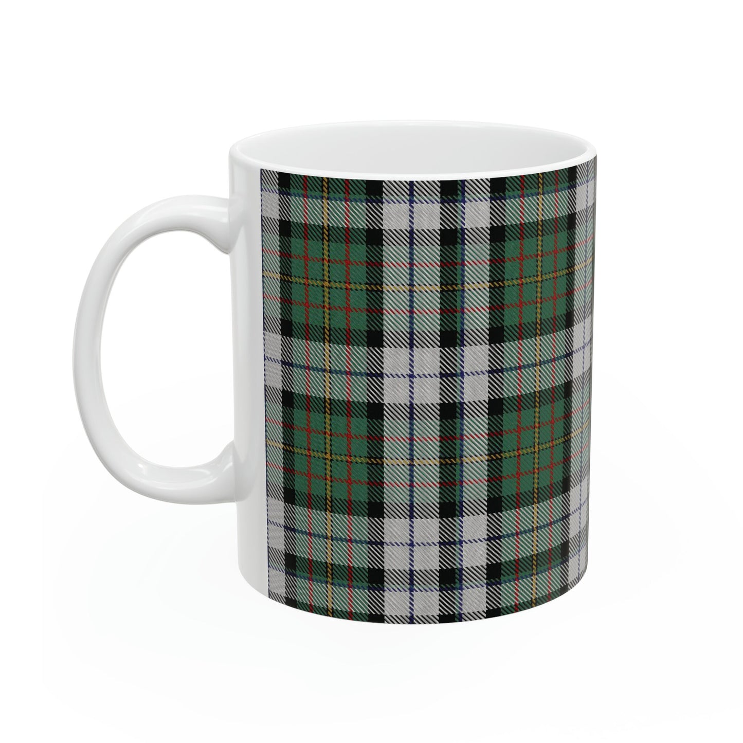 Maclaren dress. The elegant and colourful tartan on this mug is taken from the Scottish Register of Tartans based in Scotland.