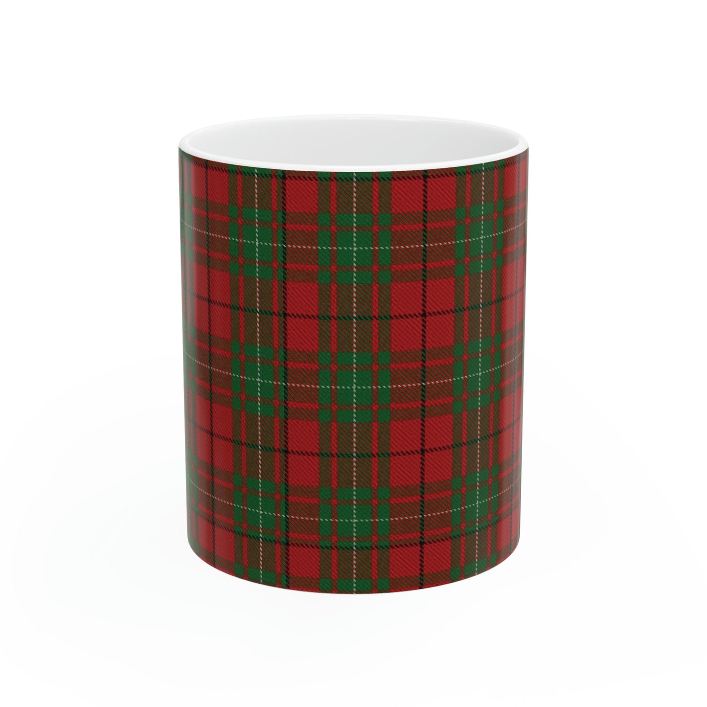 MacAulay clan. The elegant and colourful tartan on this mug is taken from the Scottish Register of Tartans based in Scotland.