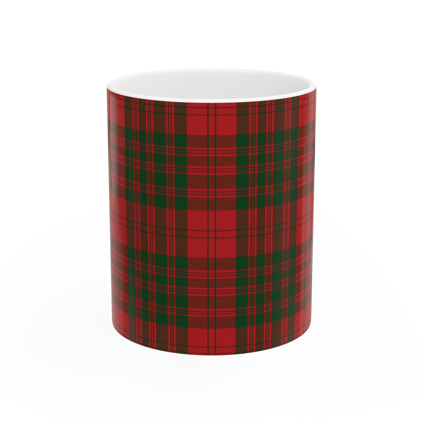 Livingstone clan. The elegant and colourful tartan on this mug is taken from the Scottish Register of Tartans based in Scotland.
