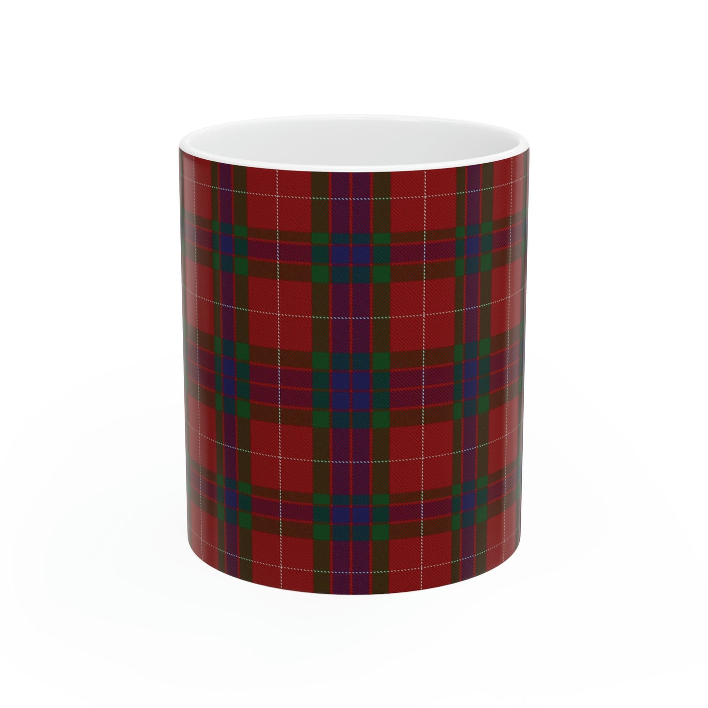 Fraser clan. The elegant and colourful tartan on this mug is taken from the Scottish Register of Tartans based in Scotland.