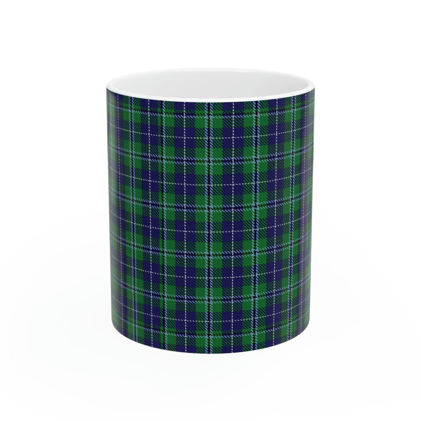Douglas clan. The elegant and colourful tartan on this mug is taken from the Scottish Register of Tartans based in Scotland.