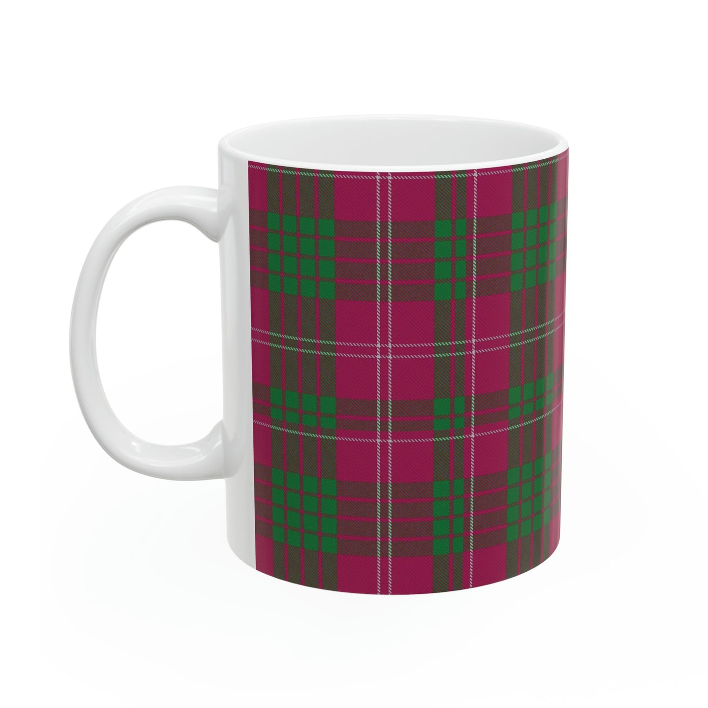 Crawford clan. The elegant and colourful tartan on this mug is taken from the Scottish Register of Tartans based in Scotland.