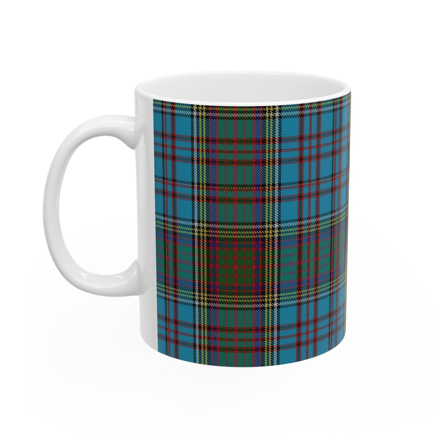 Anderson. The elegant and colourful tartan on this mug is taken from the Scottish Register of Tartans based in Scotland.