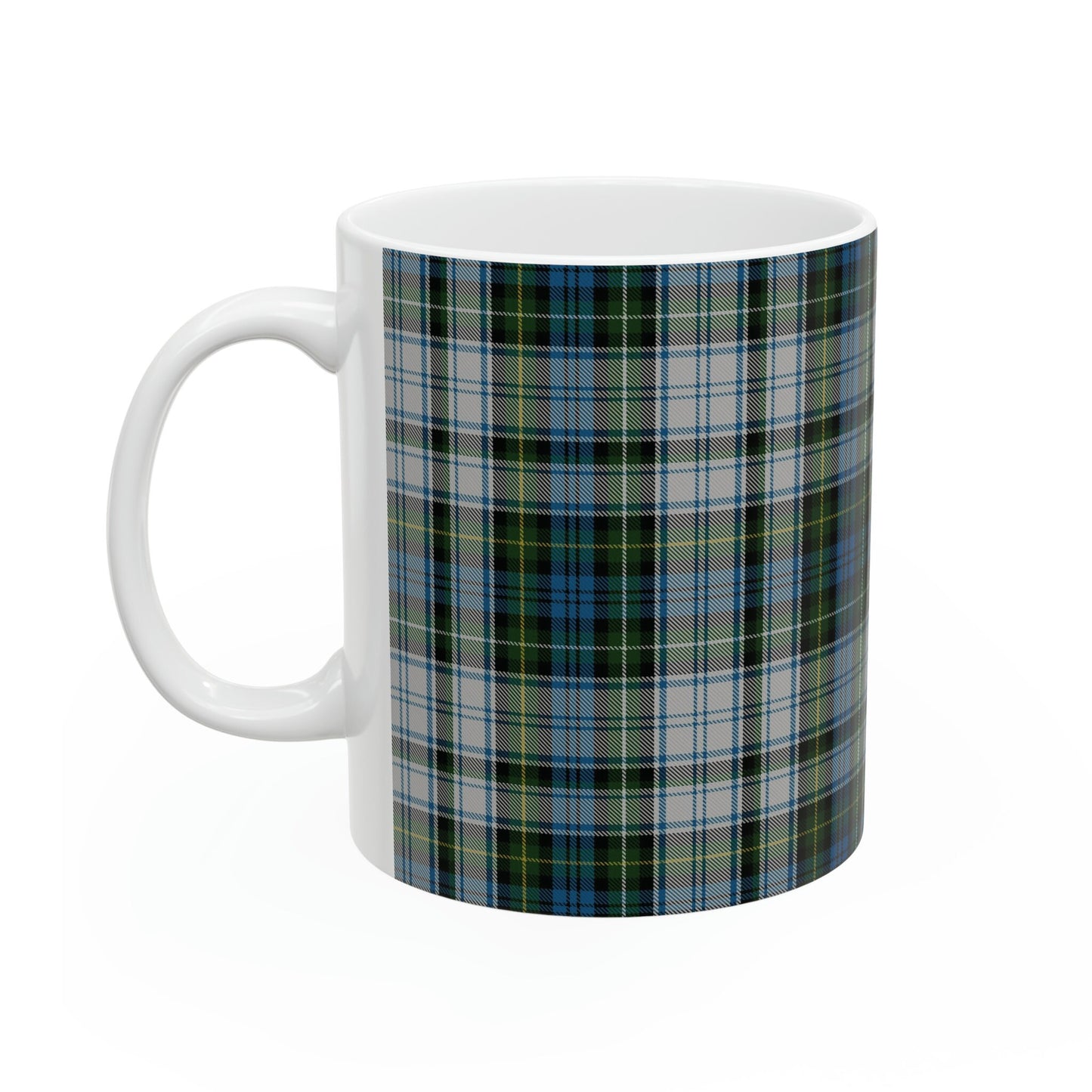 Campbell dress. The elegant and colourful tartan on this mug is taken from the Scottish Register of Tartans based in Scotland.