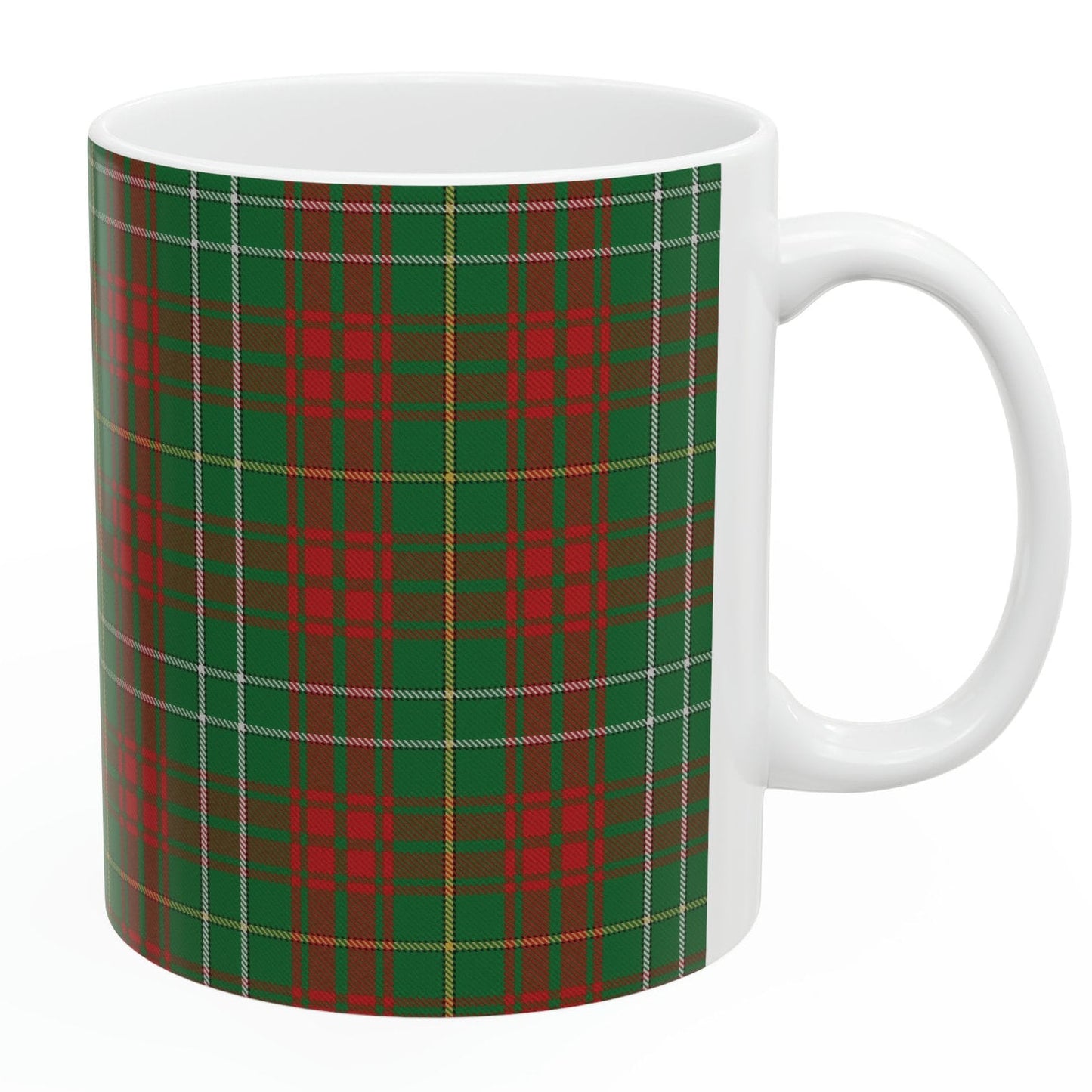 Bruce hunting. The elegant and colourful tartan on this mug is taken from the Scottish Register of Tartans based in Scotland.