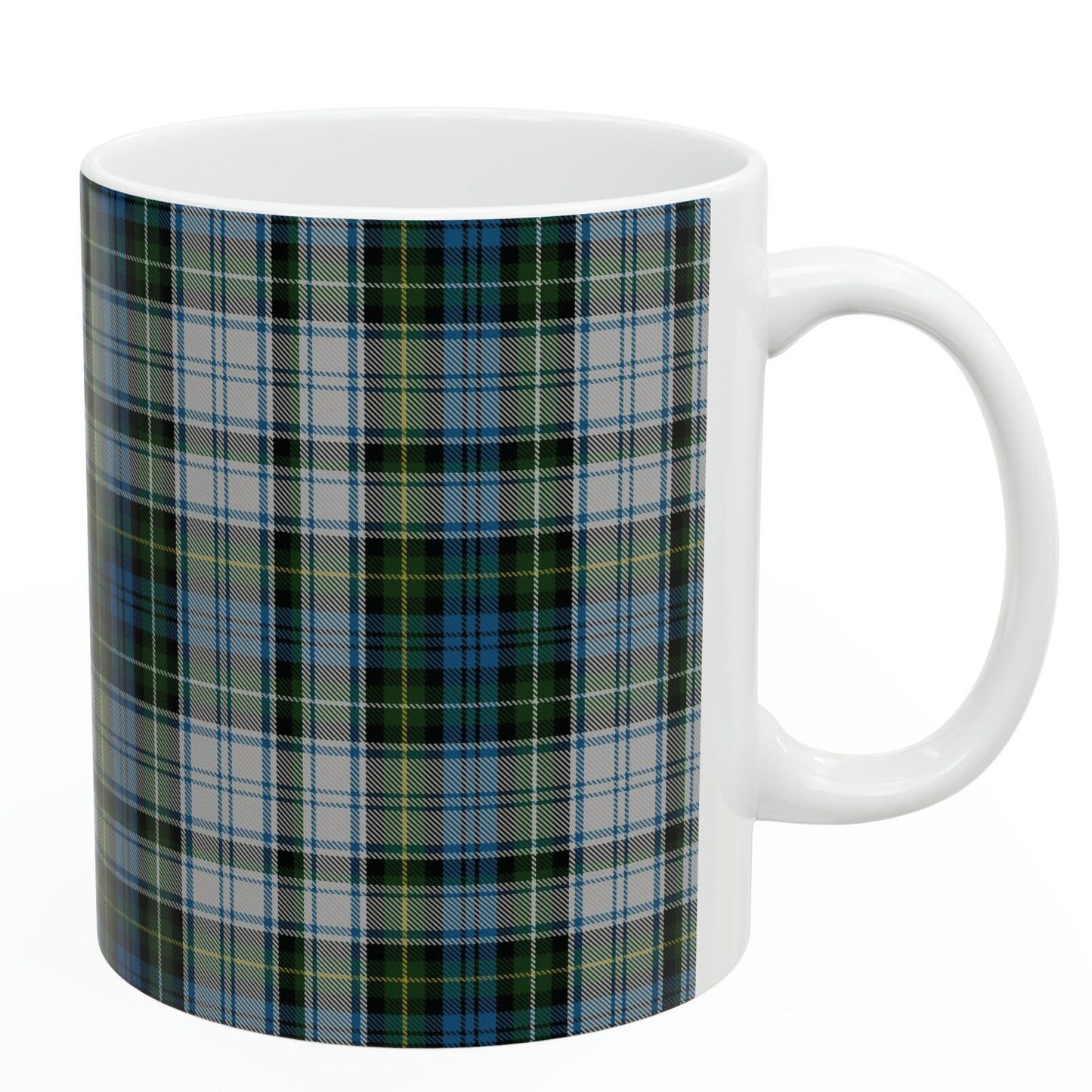Campbell dress. The elegant and colourful tartan on this mug is taken from the Scottish Register of Tartans based in Scotland.