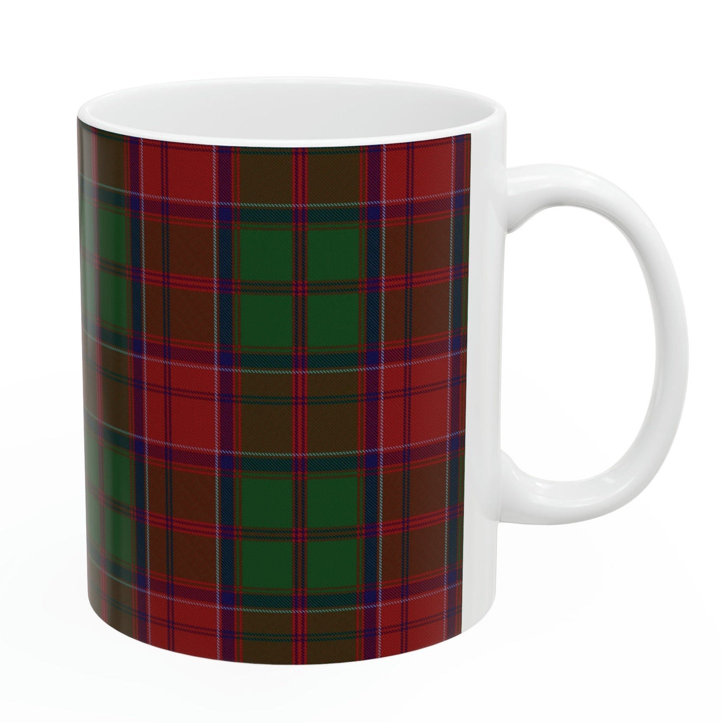 Grant clan. The elegant and colourful tartan on this mug is taken from the Scottish Register of Tartans based in Scotland.