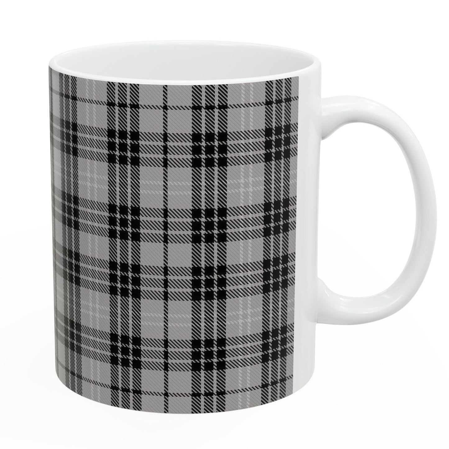Hamilton clan society. The elegant and colourful tartan on this mug is taken from the Scottish Register of Tartans based in Scotland.