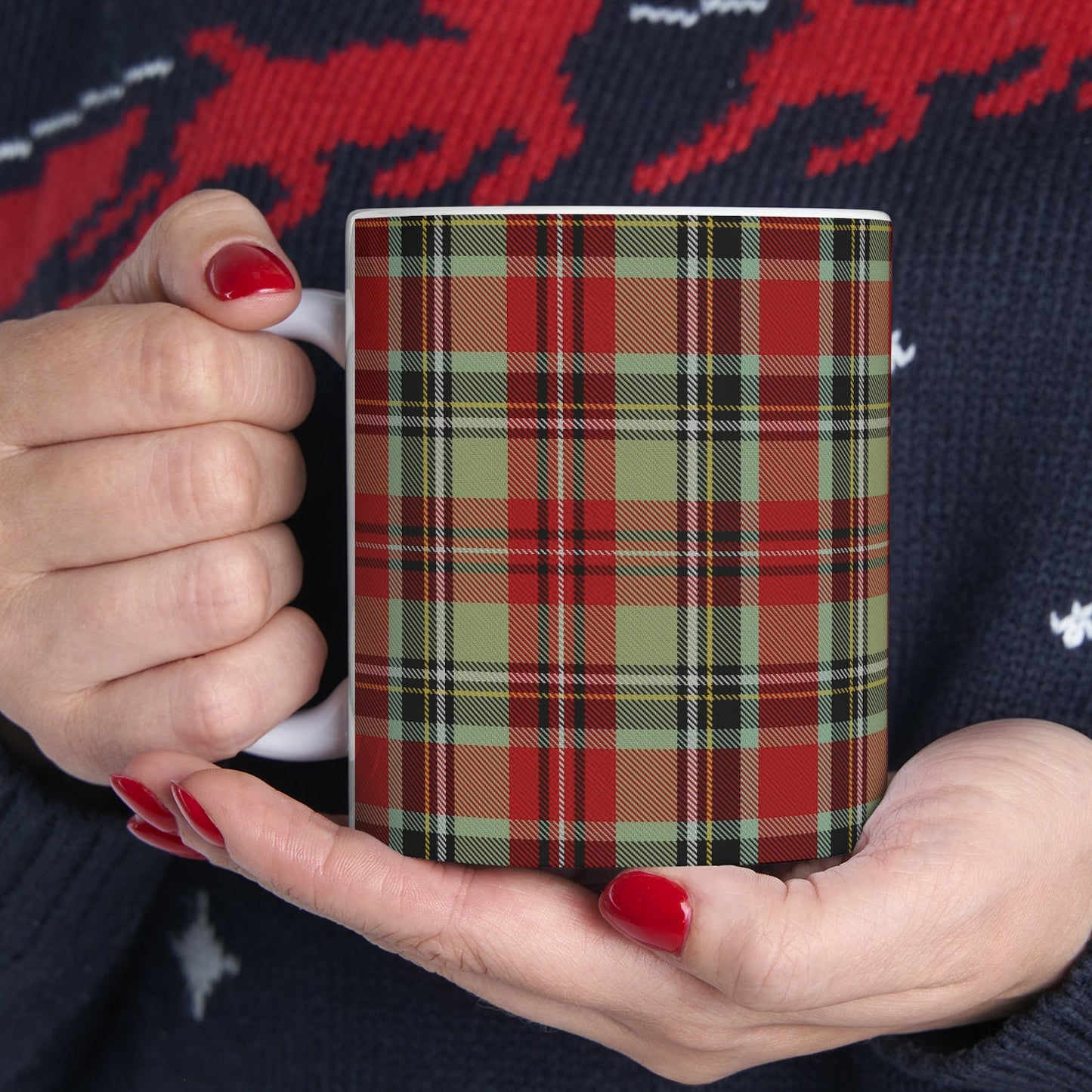 Stewart BP Charlie. The elegant and colourful tartan on this mug is taken from the Scottish Register of Tartans based in Scotland.