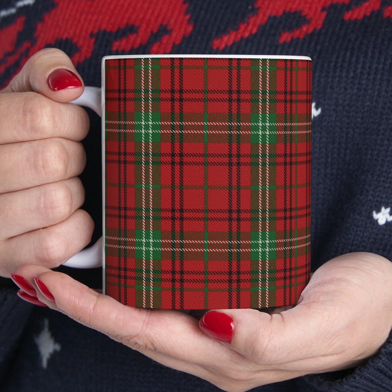 Morrison clan. The elegant and colourful tartan on this mug is taken from the Scottish Register of Tartans based in Scotland.