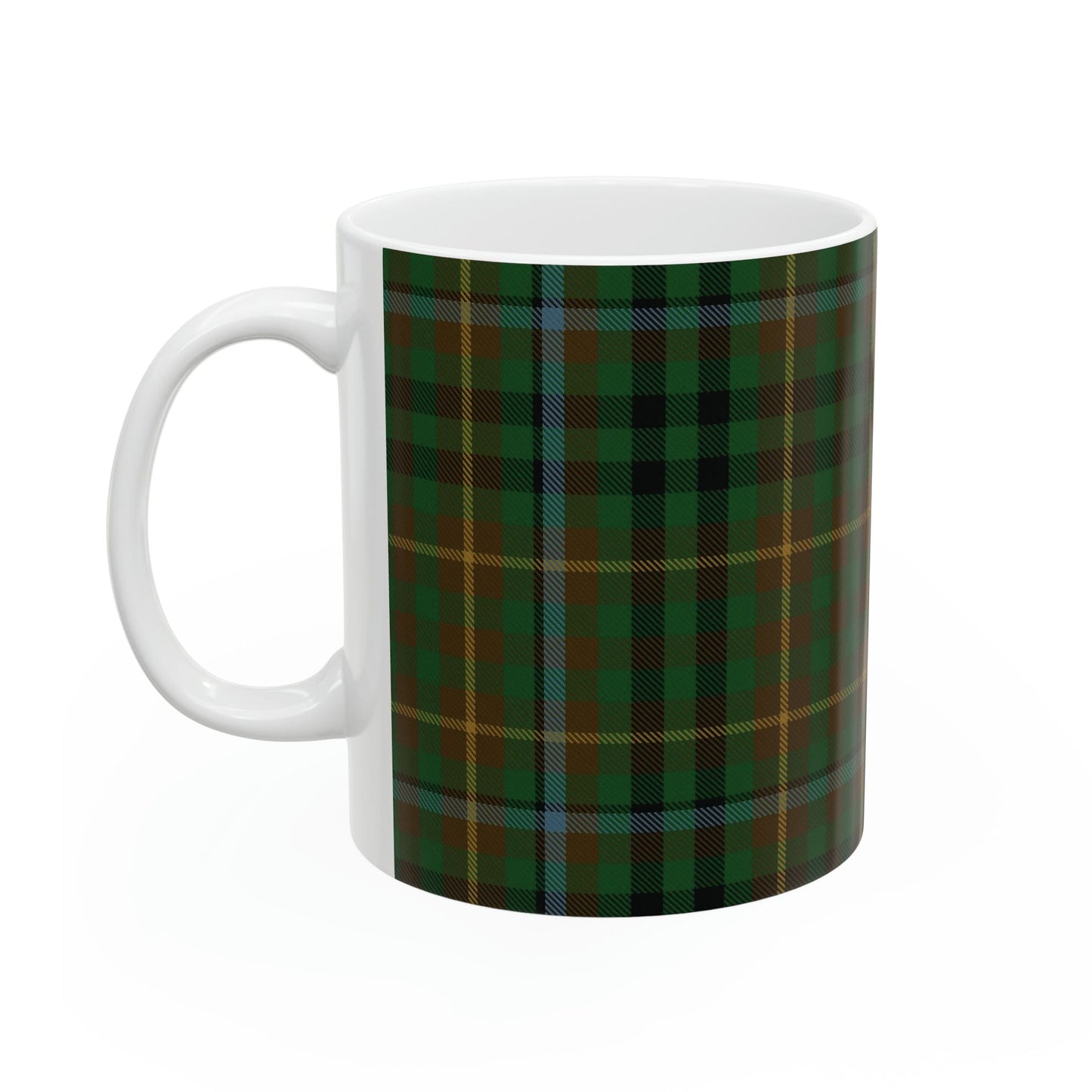 Buchanan hunting 2 The elegant and colourful tartan on this mug is taken from the Scottish Register of Tartans based in Scotland.