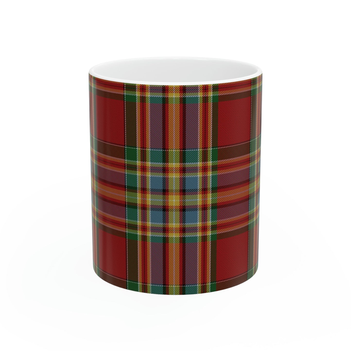 Chattan clan tartan The elegant and colourful tartan on this mug is taken from the Scottish Register of Tartans based in Scotland.
