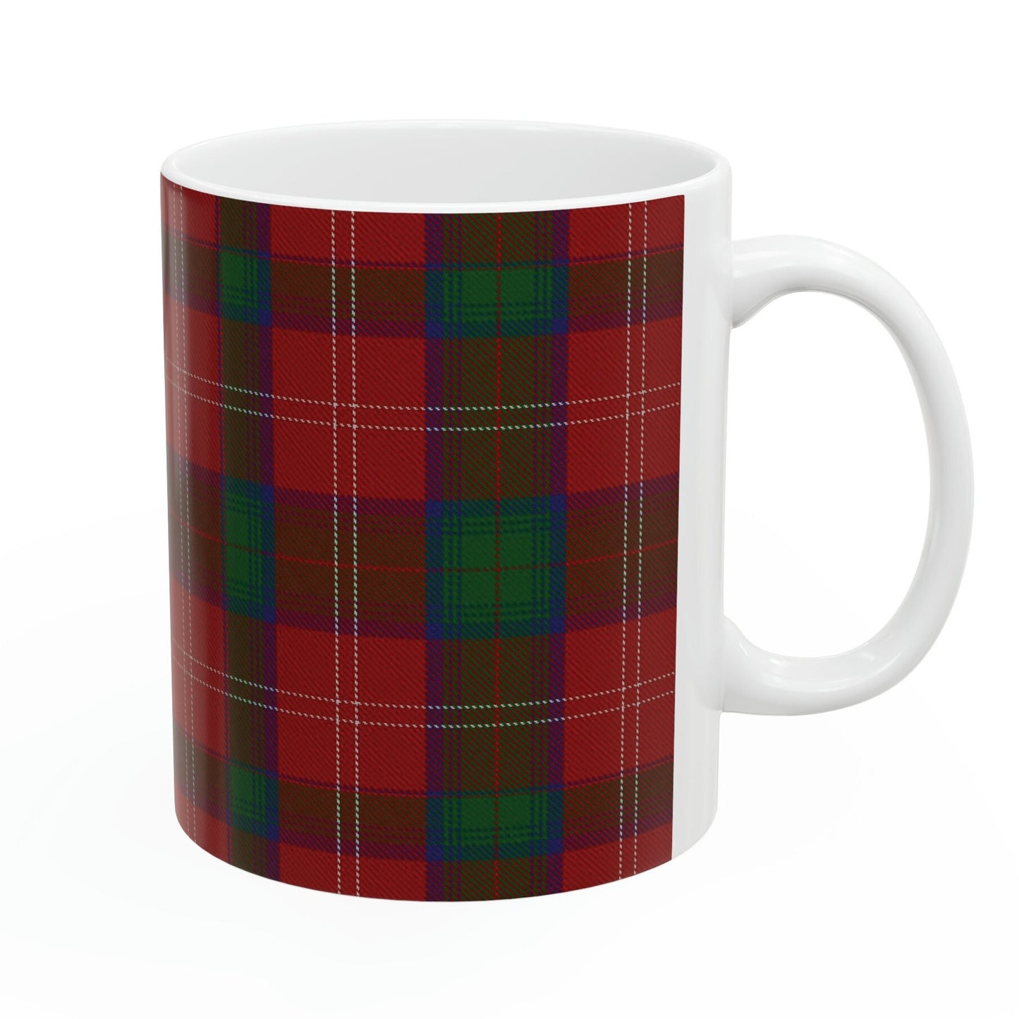Chisholm 142 tartan The elegant and colourful tartan on this mug is taken from the Scottish Register of Tartans based in Scotland.