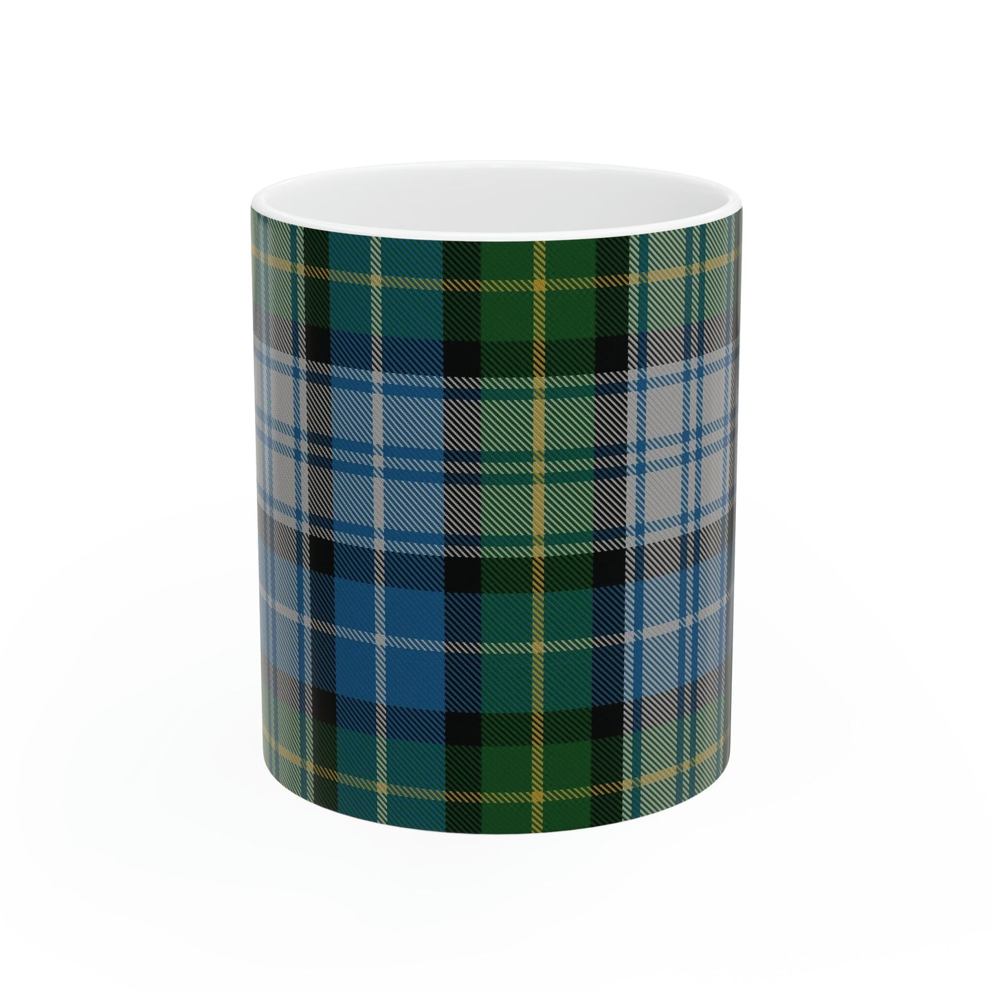MacNeil dress. The elegant and colourful tartan on this mug is taken from the Scottish Register of Tartans based in Scotland.