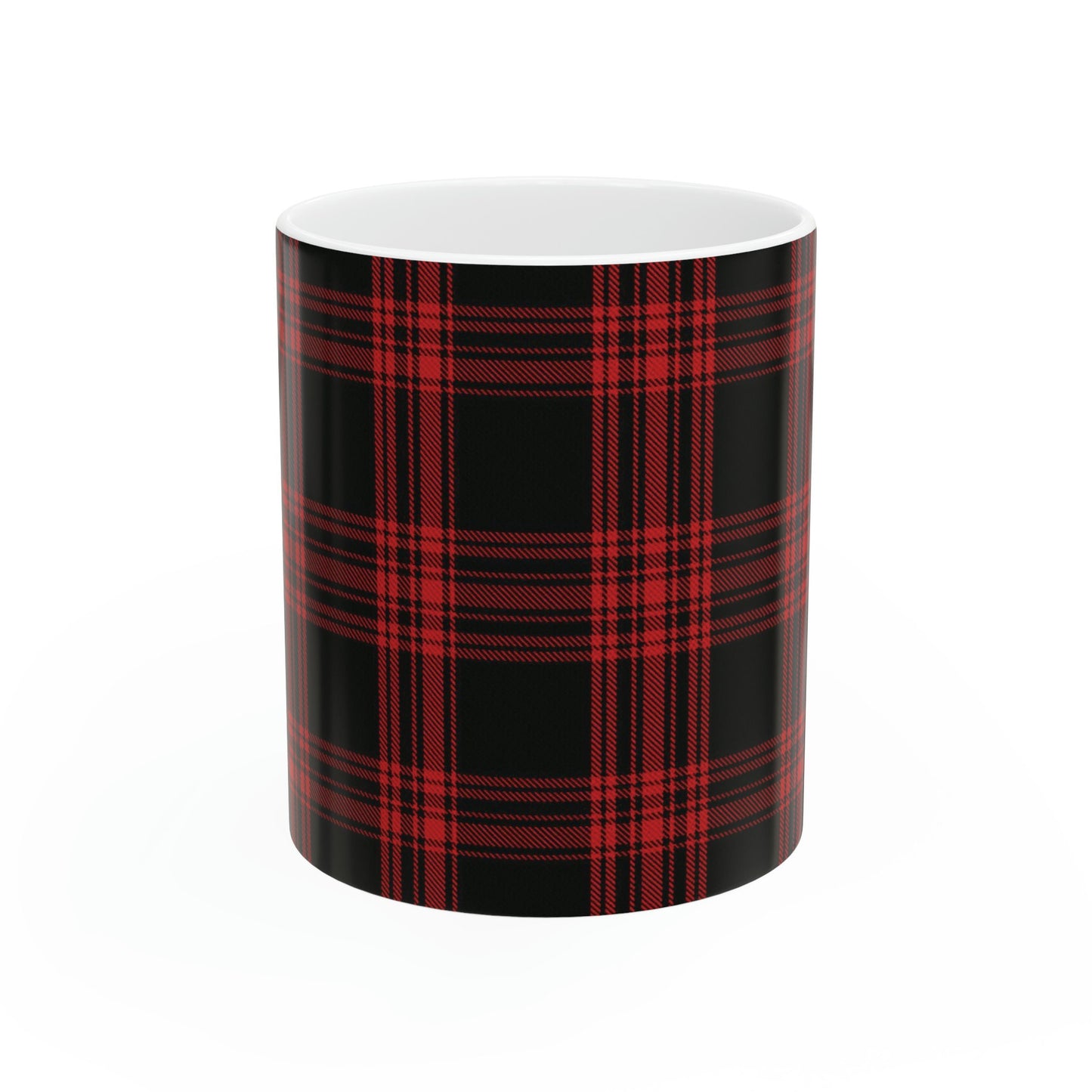 Menzies hunting. The elegant and colourful tartan on this mug is taken from the Scottish Register of Tartans based in Scotland.